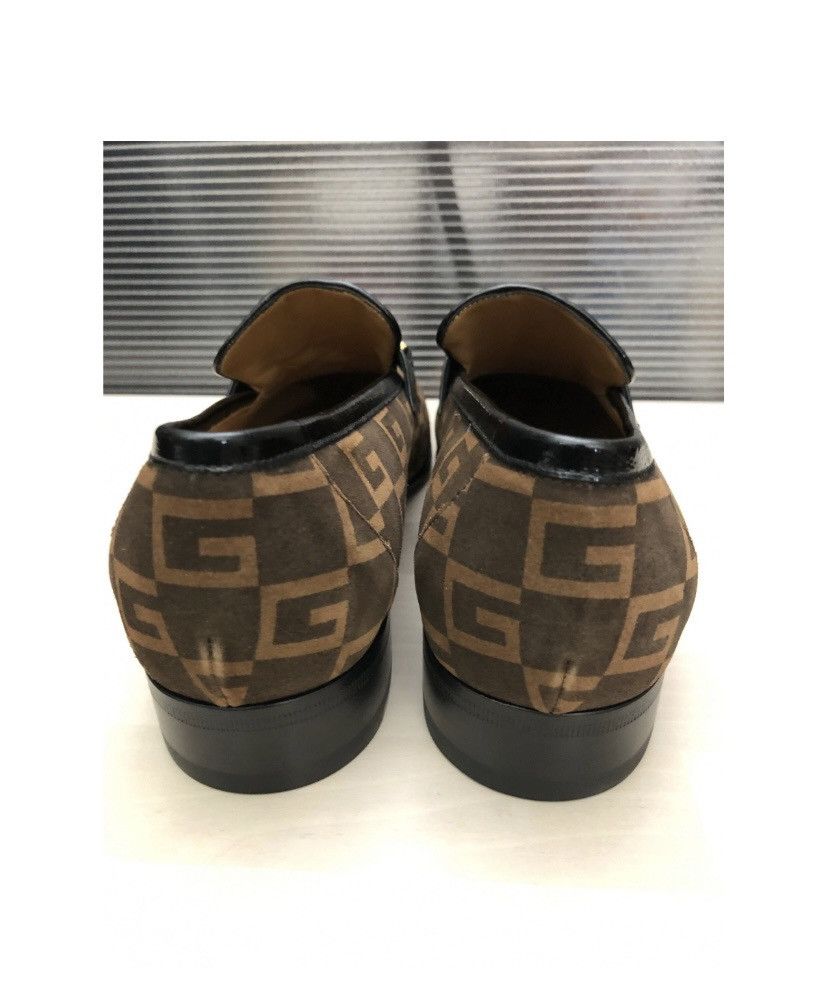 Gucci GUCCI 🇮🇹 Suede G Cube Tigerhead Bangle Ornament Loafer 9 NIB Size US 9 / EU 42 - 13 Thumbnail