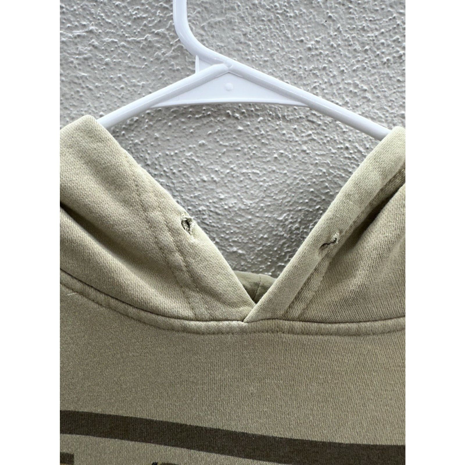 Vintage LGND Supply Co Mens Hoodie XL Tan Logo Pullover Sweatshirt Shirt Size US XL / EU 56 / 4 - 4 Thumbnail