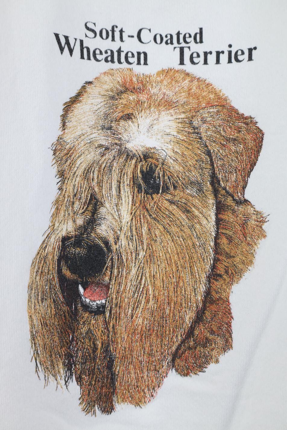 Vintage Vintage 90s Streetwear Soft Wheaten Terrier Dog Sweatshirt Size L / US 10 / IT 46 - 4 Thumbnail