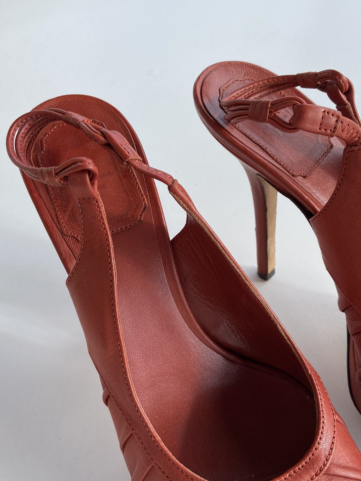 Christian Dior Monsieur Christian Dior vintage Heels brown patent leather Size US 6 / IT 36 - 10 Thumbnail