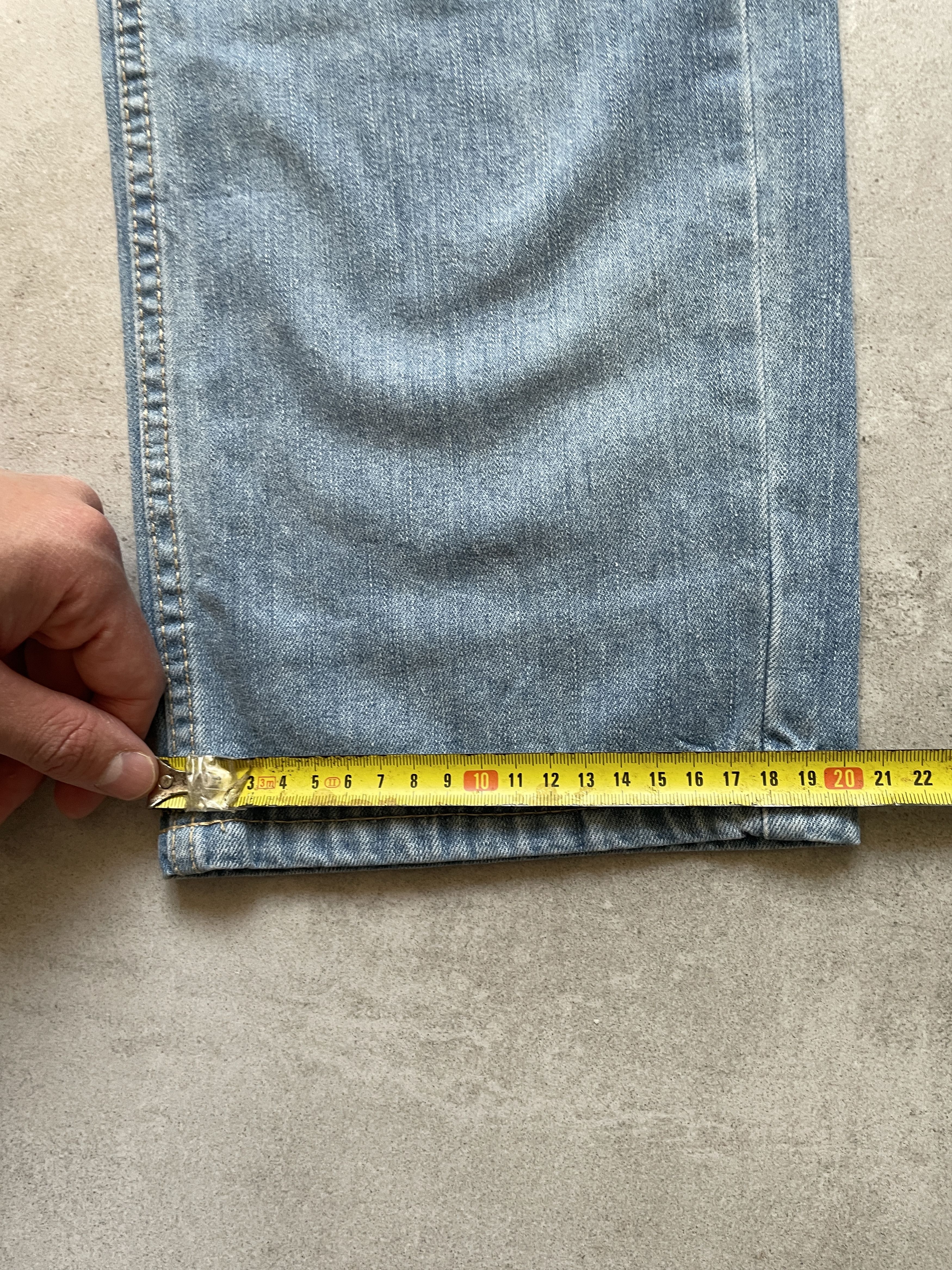 Ecko Unltd. Y2K LIGHT BLUE ECKO UNLTD UNLIMITED BAGGY STRAIGHT JEANS Size US 36 / EU 52 - 11 Thumbnail