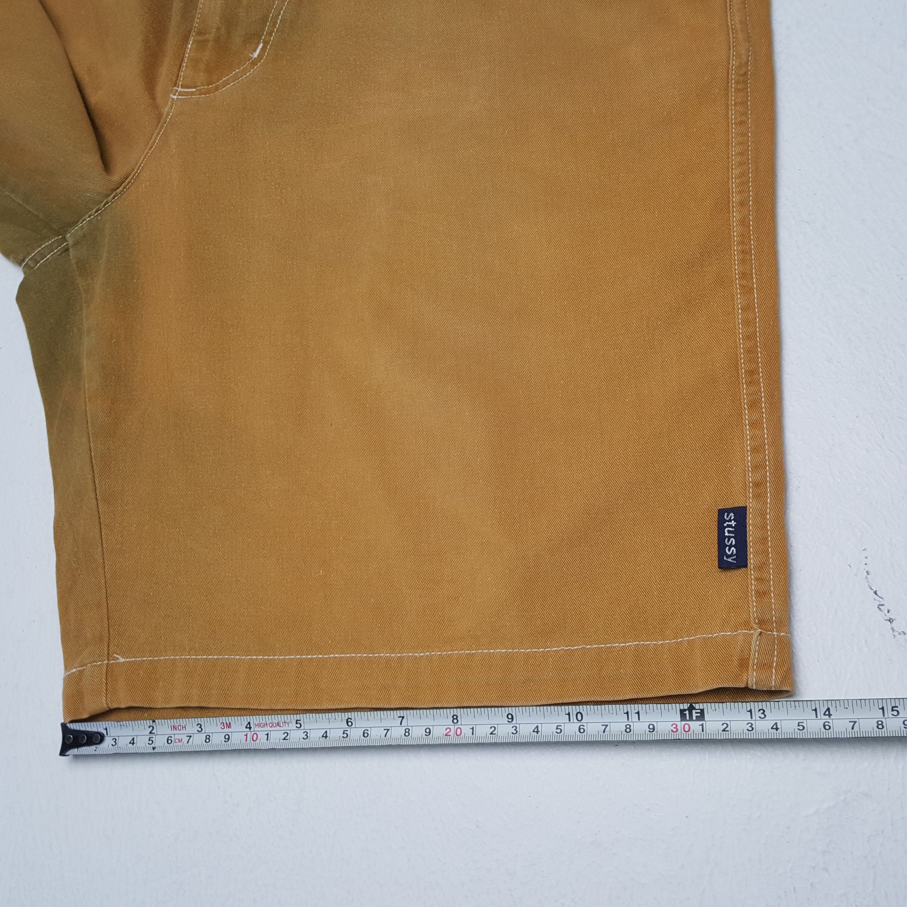 Stussy × Vintage STUSSY Streetwear Style Custom Art Short Pants Size US 37 - 8 Thumbnail
