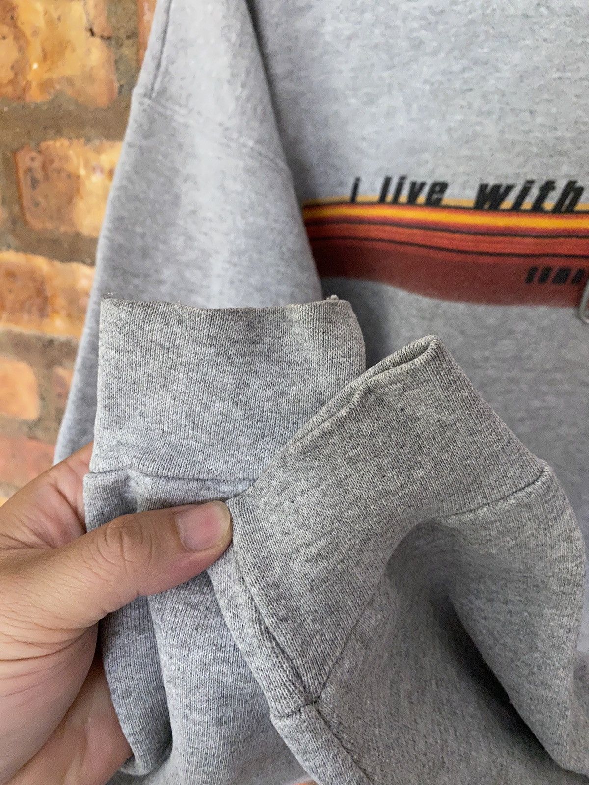 No Fear 90s No Fear Poem sweatshirt Size US L / EU 52-54 / 3 - 11 Thumbnail