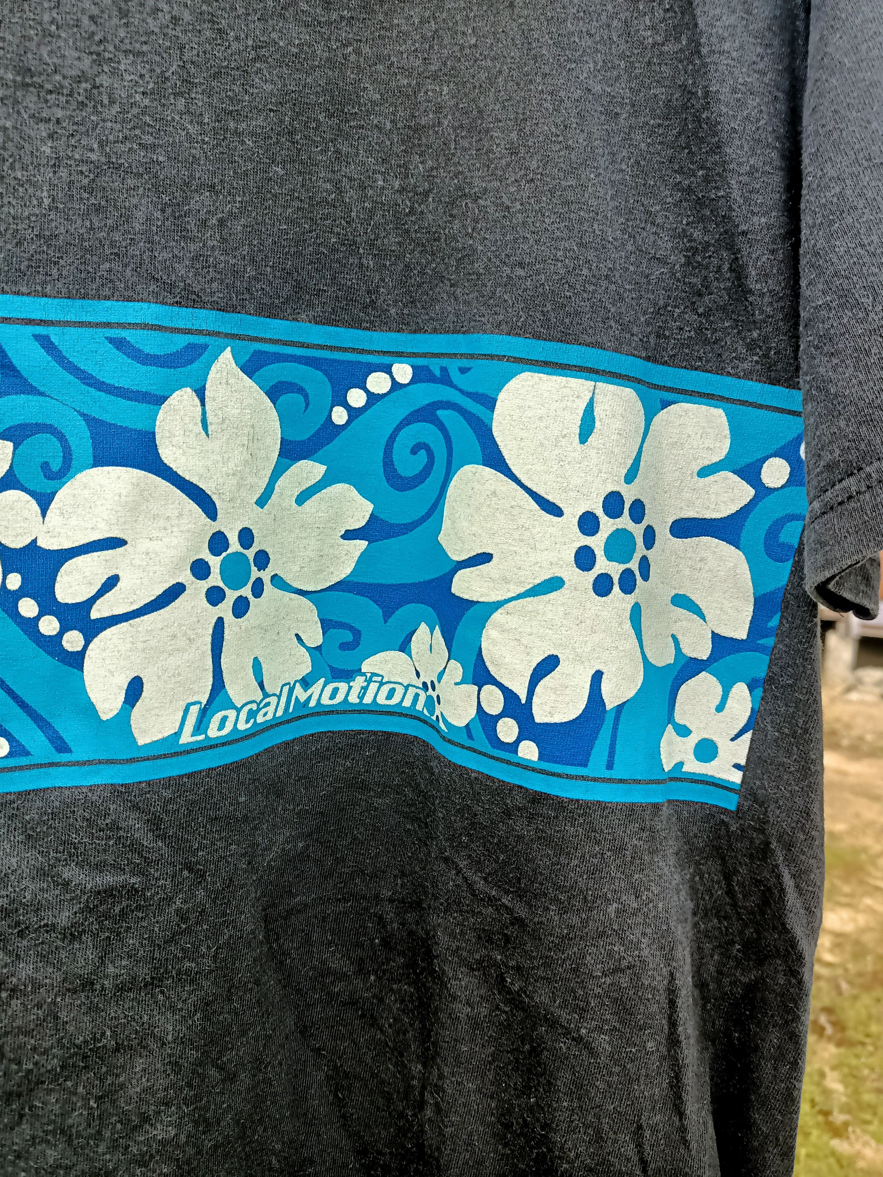 Vintage Vintage Rare Local Motion Hawaiian Surfgear t-shirt Size US XL / EU 56 / 4 - 2 Thumbnail
