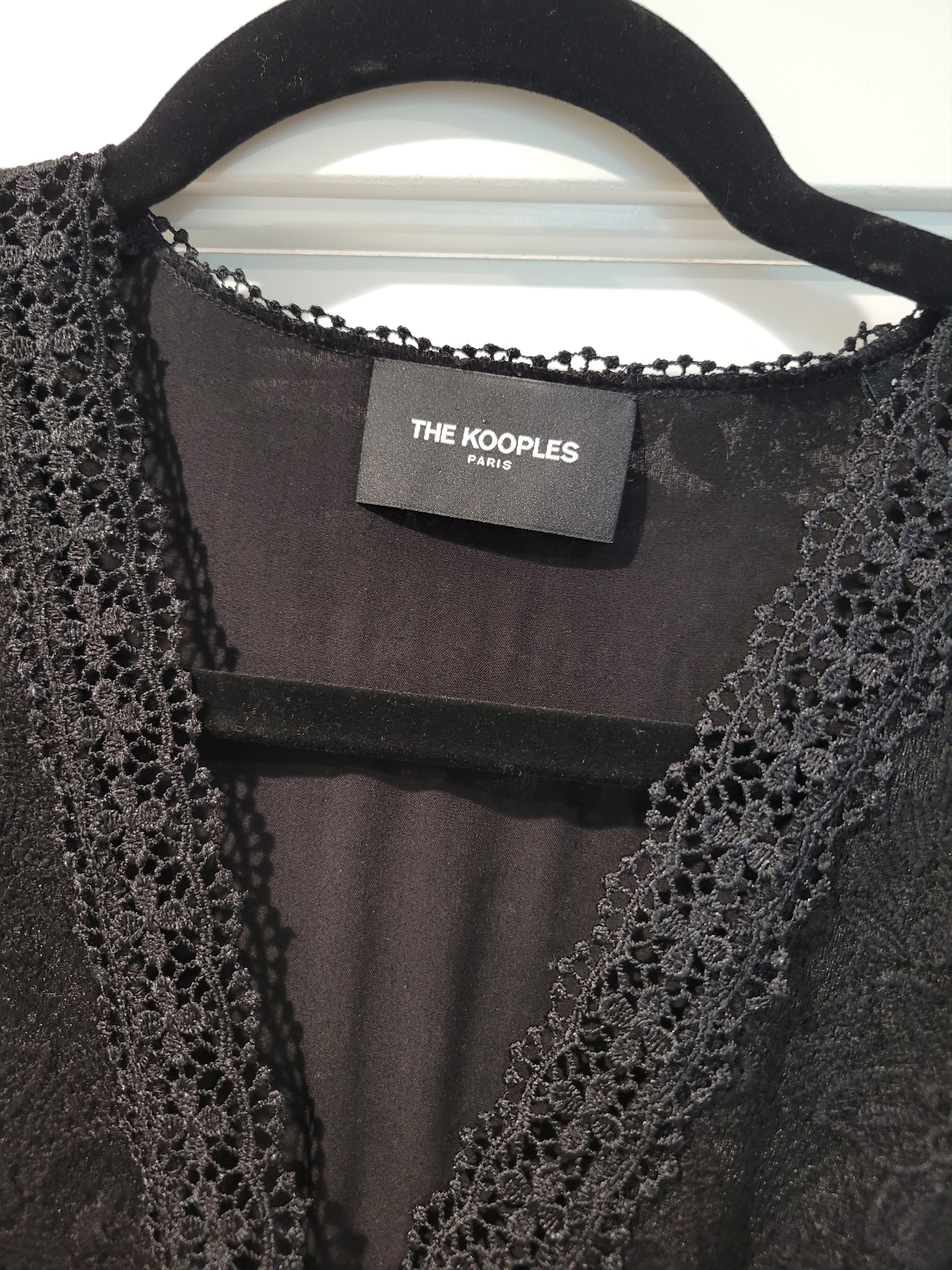 The Kooples Black dress Size L / US 10 / IT 46 - 3 Thumbnail