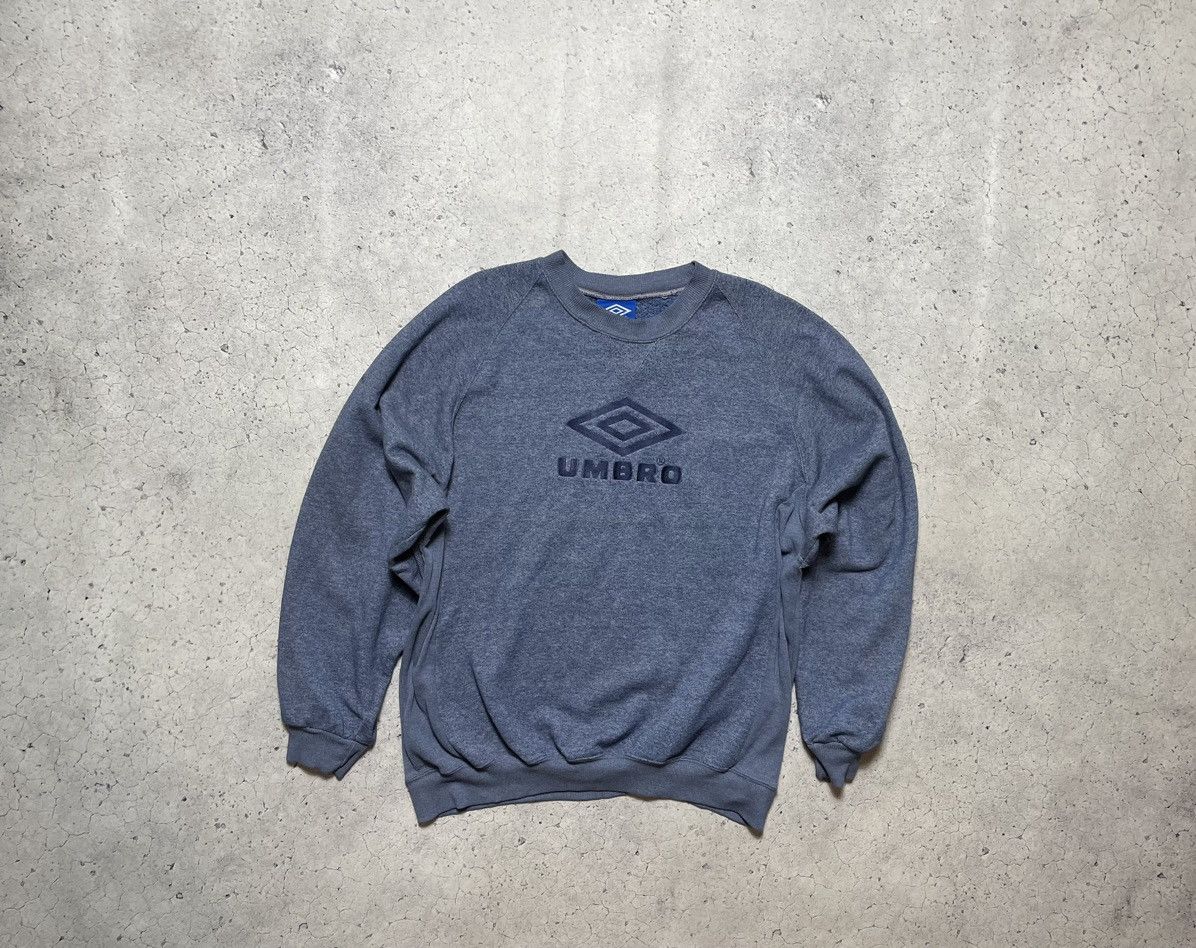 Umbro Vintage 90s Training Pro Rare Sweatshirt Umbro Big Logo Y2K Size US L / EU 52-54 / 3 - 1 Thumbnail