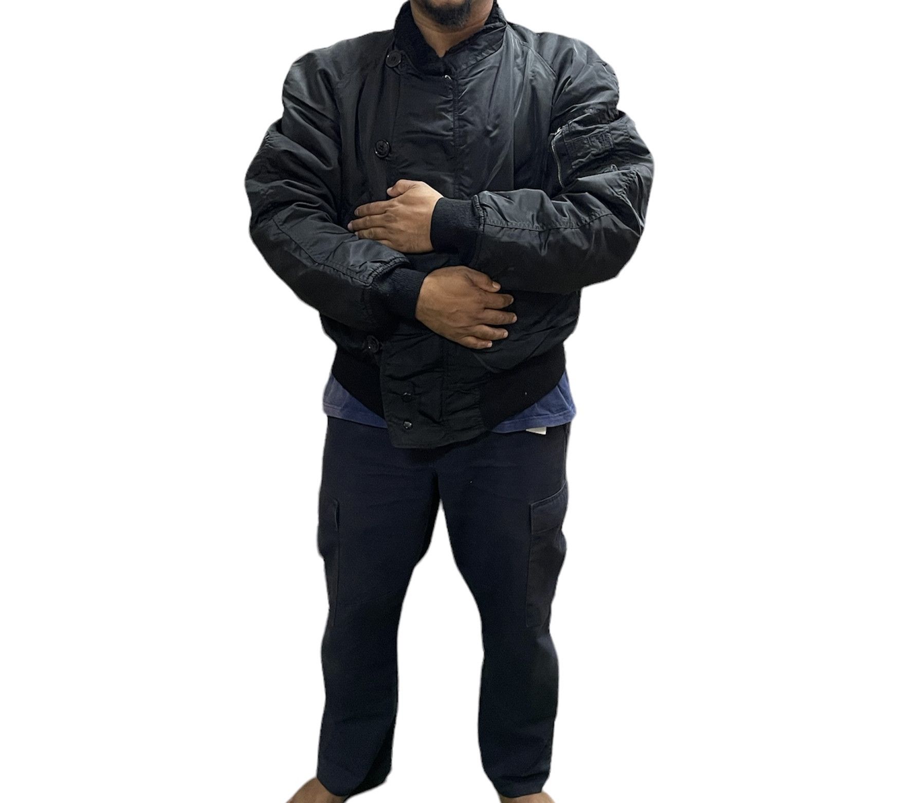 Alpha Industries Vintage Alpha Industries Flying Man Jacket Size US M / EU 48-50 / 2 - 16 Thumbnail