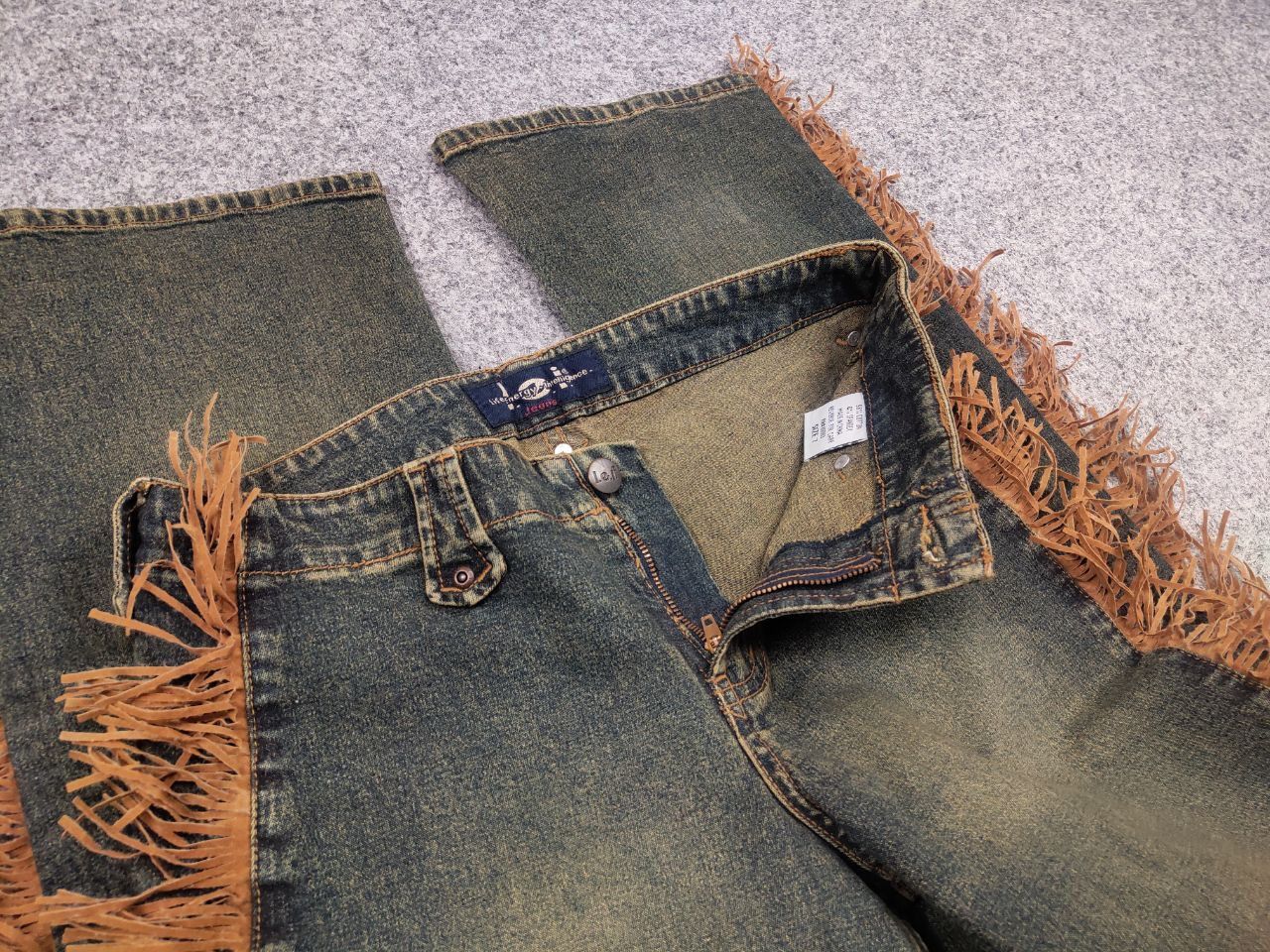 Vintage Vintage if six was nine style Faded denim Jeans Y2K l.g.b. Size US 30 / EU 46 - 13 Thumbnail