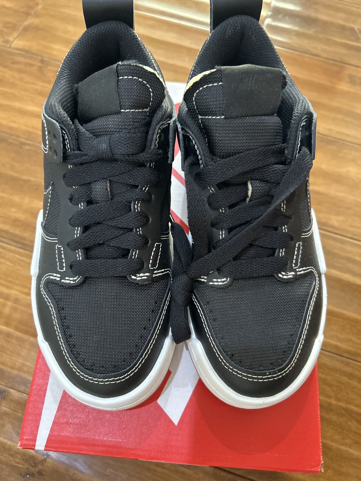 Nike Nike Dunk Low Disrupt Black Gum (Women’s) Black Size 5 Size US 5 / IT 35 - 4 Thumbnail
