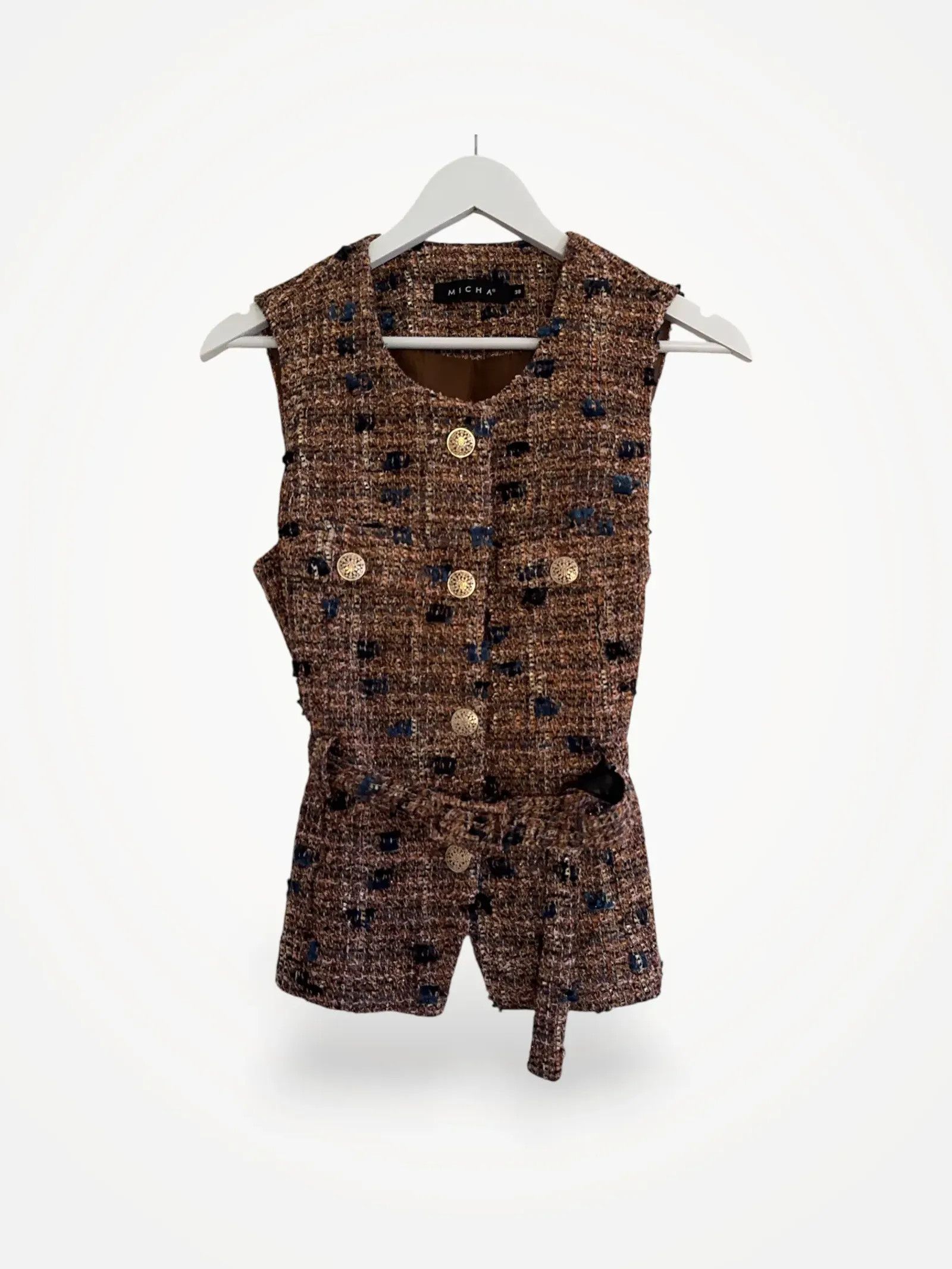 Michael Kors Micha Vest Size S / US 4 / IT 40 - 1 Thumbnail