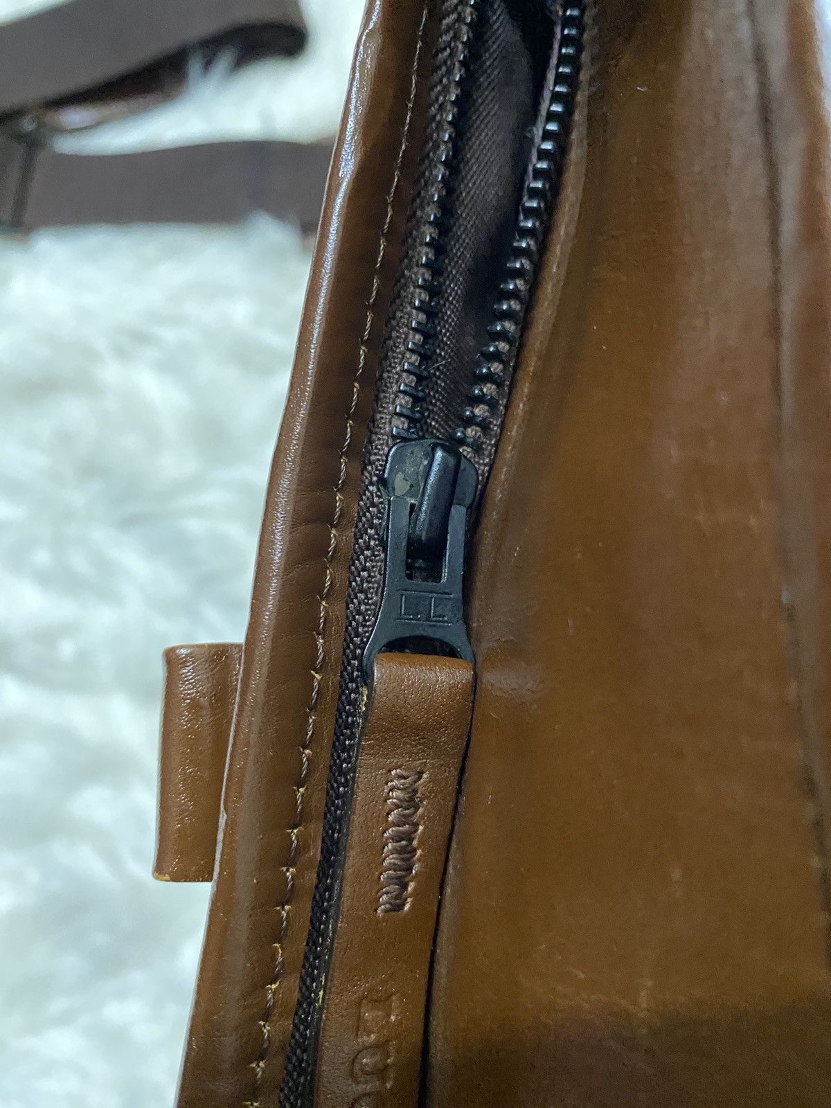 Leather × Porter × Vintage LUGGAGE LABEL LEATHER MESSENGER BAG BY PORTER YOSHIDA GROUP Size ONE SIZE - 7 Thumbnail