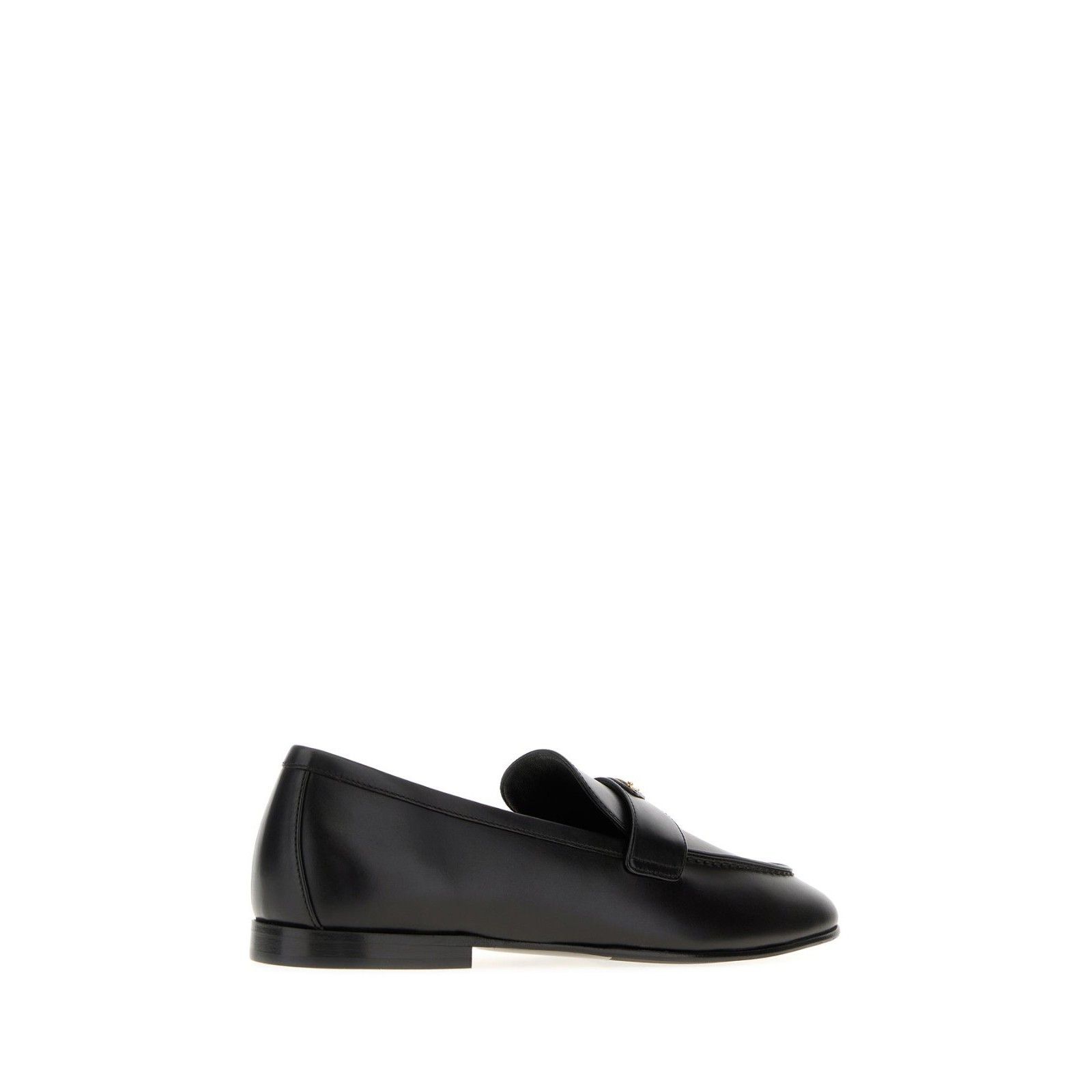 Prada PRADA Triangle Black Leather Loafers New And Authentic (Wome Size US 11 / IT 41 - 3 Thumbnail