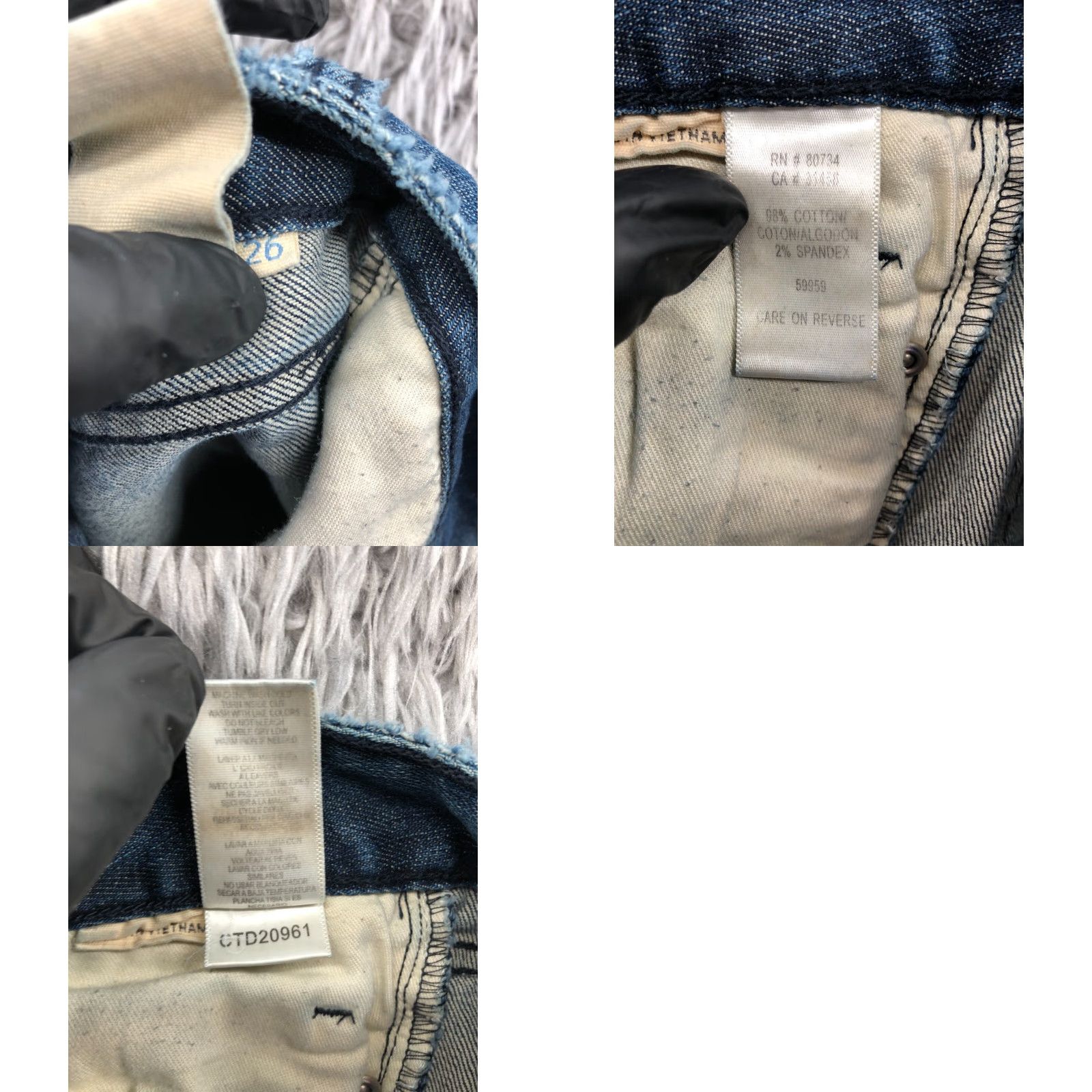 Bcbgmaxazria BCBGMAXAZRIA Jeans Claire Bootcut Size 26 Womens Mid Rise Medium Wash Blue Denim Size 26" / US 2 / IT 38 - 9 Thumbnail