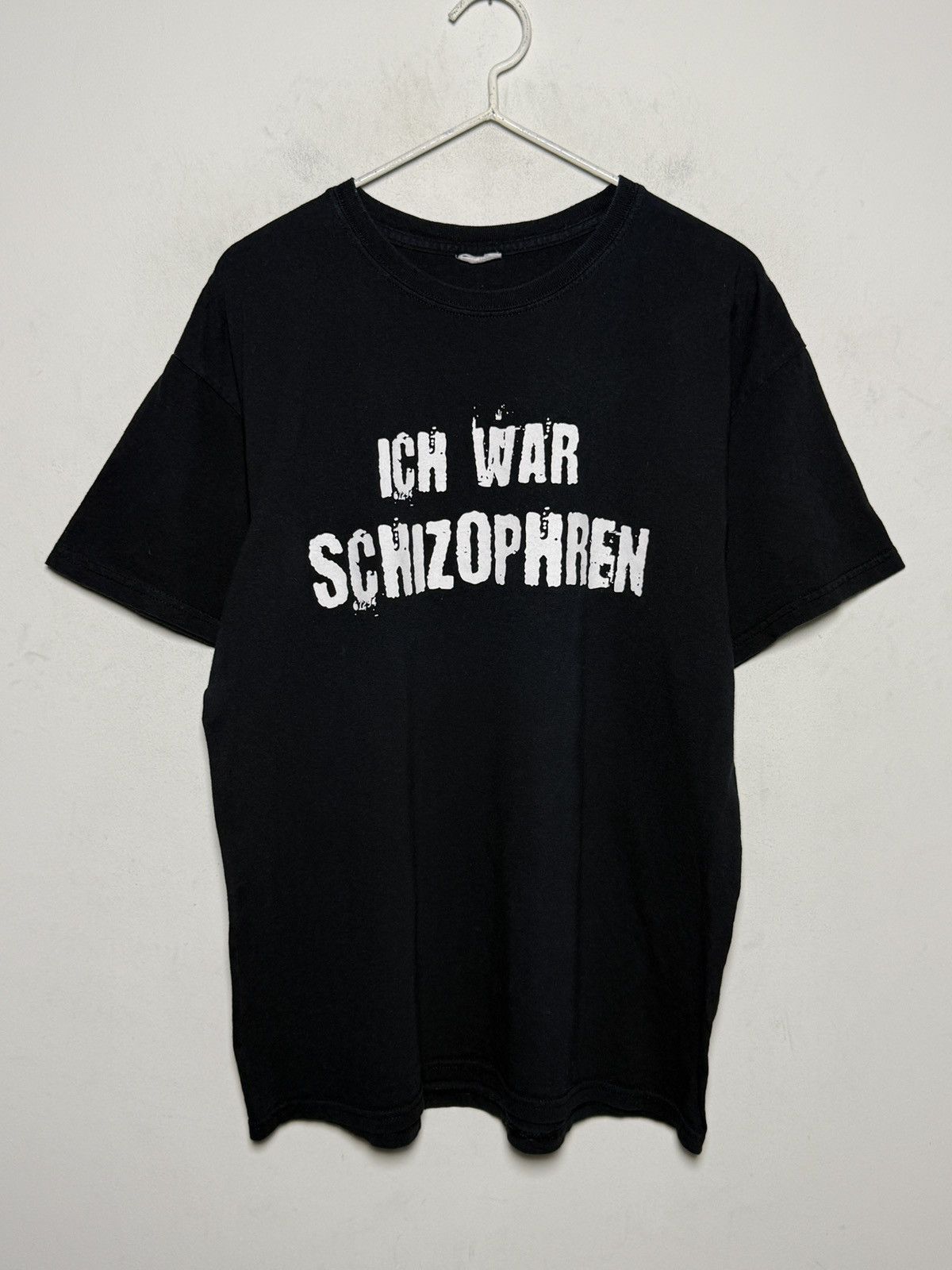 Band Tees Vintage black SCHIZOPHREN graphic T-shirt Size US L / EU 52-54 / 3 - 1 Thumbnail