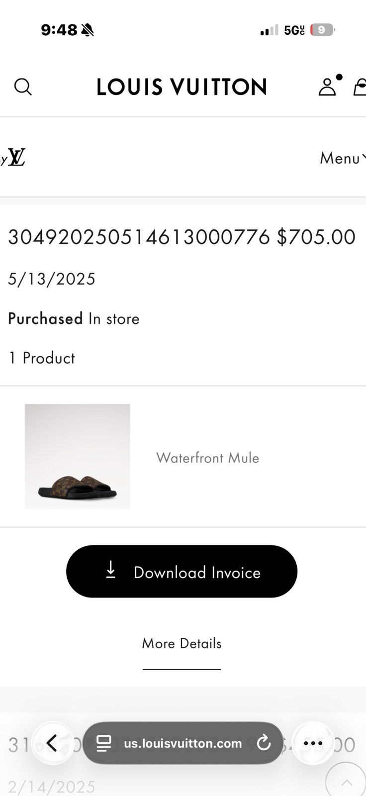 Louis Vuitton Louis vuitton waterfront mule monogram slides Size US 8 / EU 41 - 6 Thumbnail