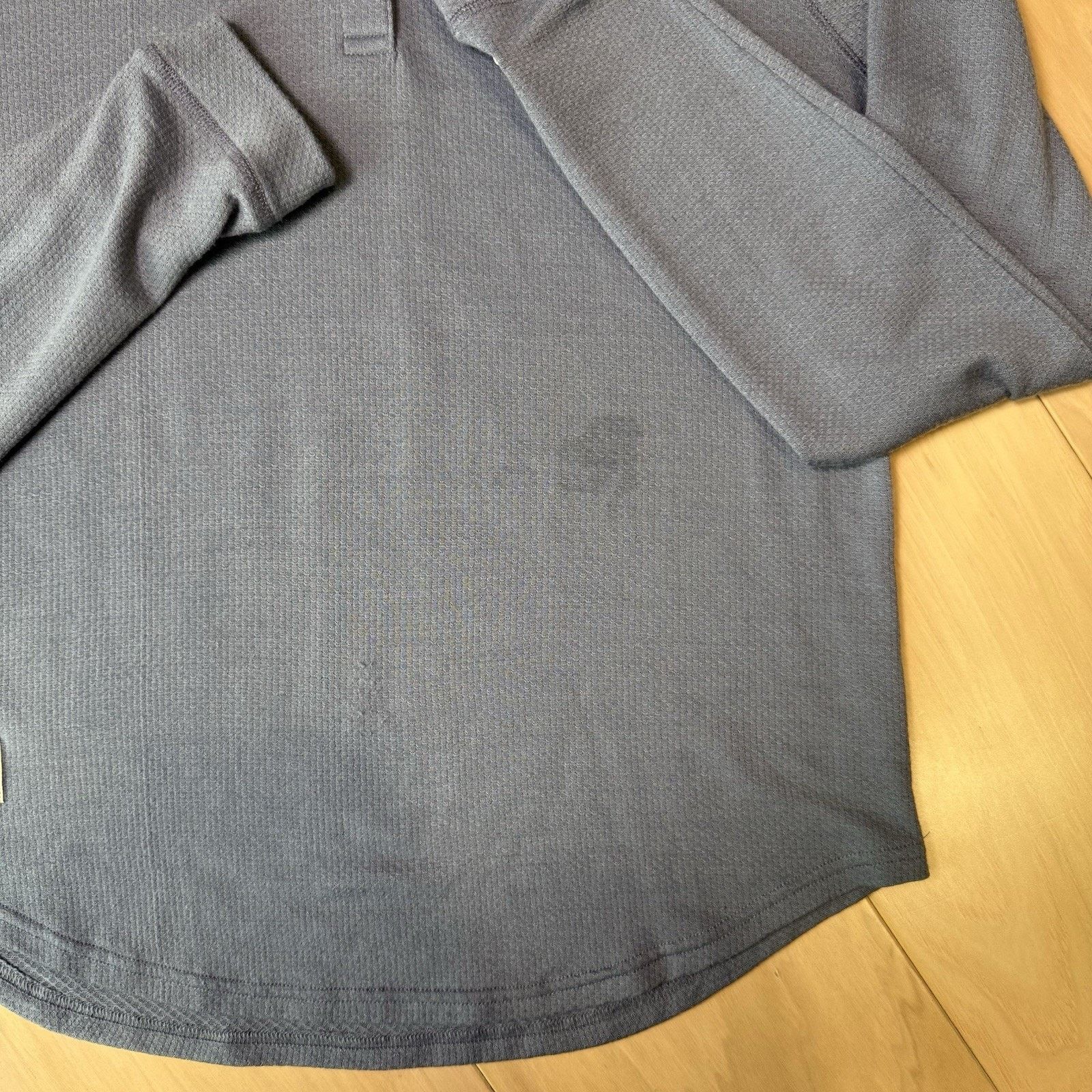 Tracksmith New England Tracksmith Merino Henley Shirt Women's M Blue Wool LS Size M / US 6-8 / IT 42-44 - 6 Thumbnail