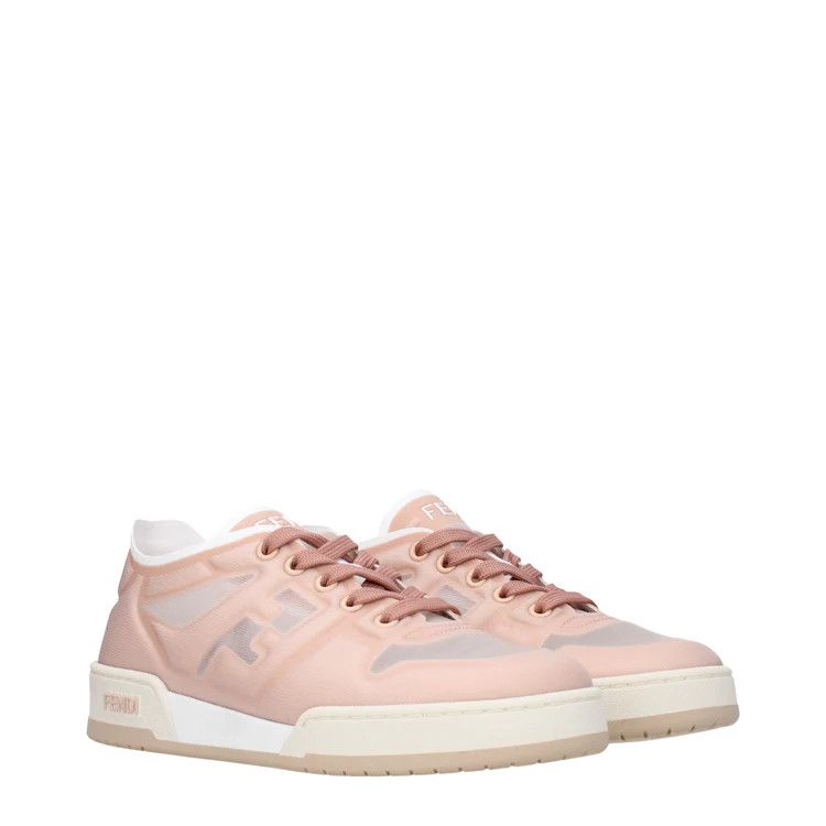 Fendi ob1o1e1124 Net Sneakers in Pink Size US 7 / IT 37 - 2 Thumbnail