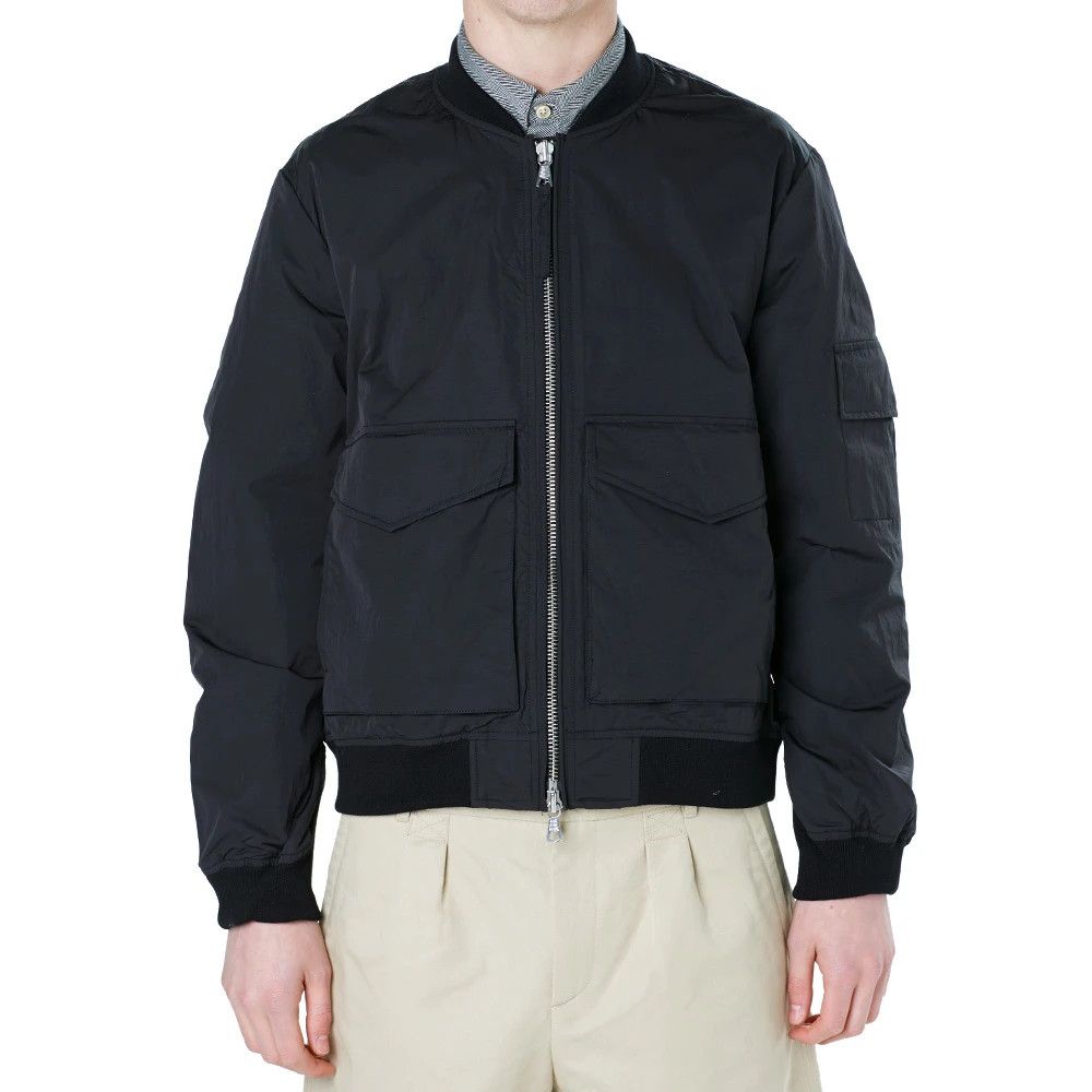 Our Legacy Black Wave Bomber Size US S / EU 44-46 / 1 - 1 Thumbnail