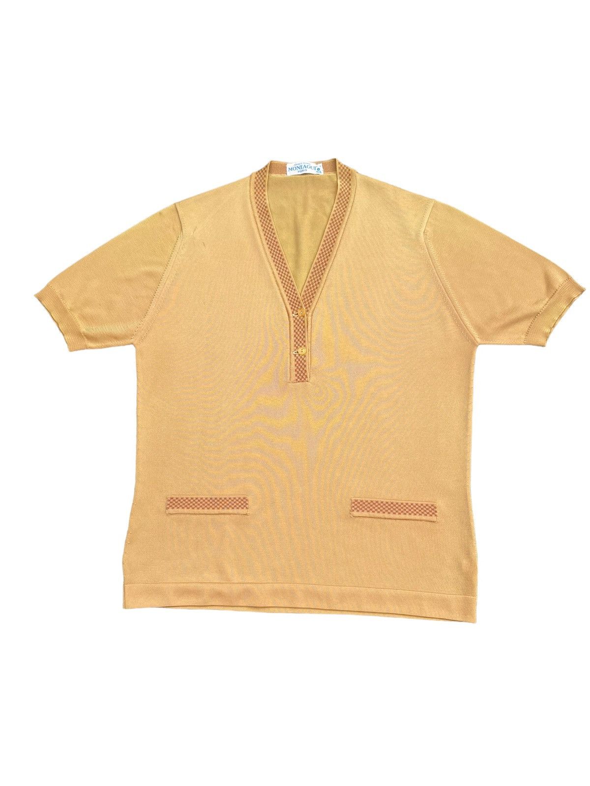 Montagut Vintage Montagut Polo Tshirt Size US S / EU 44-46 / 1 - 1 Thumbnail