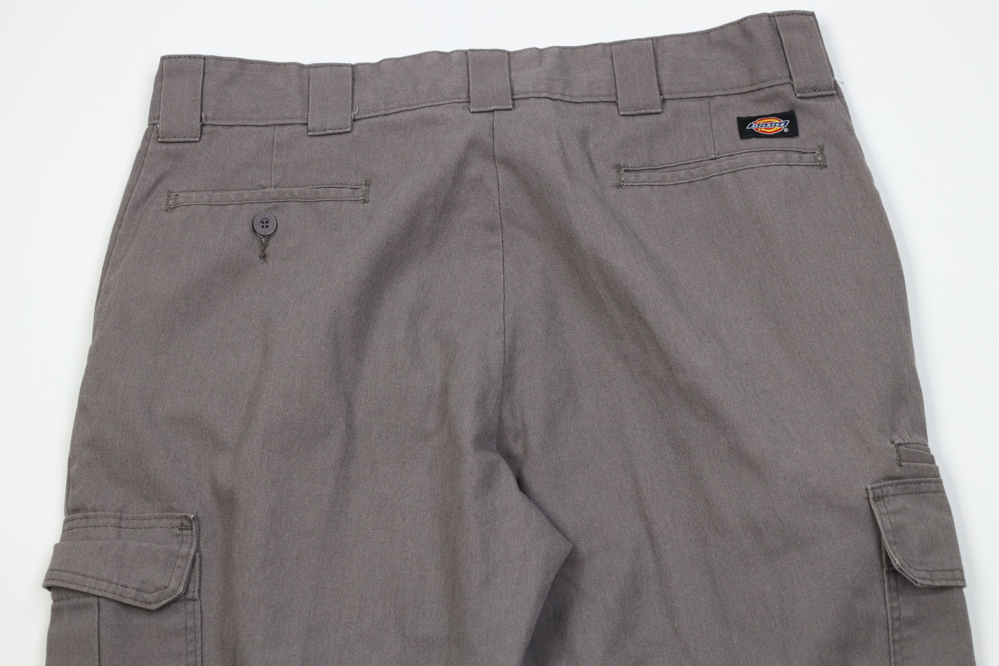 Dickies Vintage Y2K Dickies Straight Wide Leg Cargo Pants Gray Size US 38 / EU 54 - 9 Thumbnail