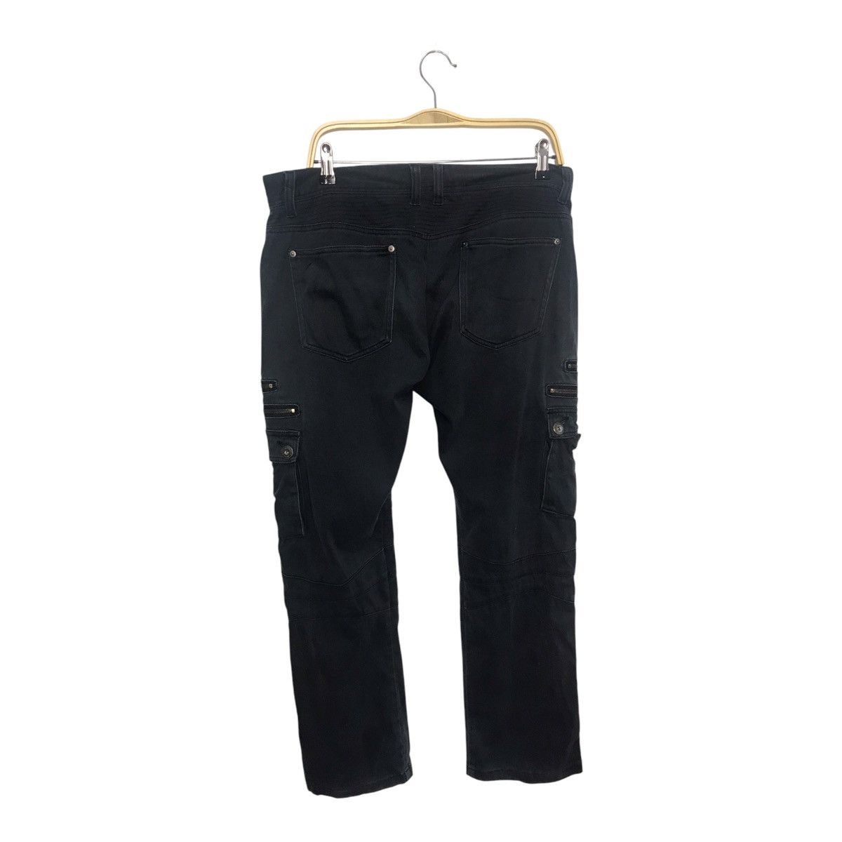 Hysteric Glamour × Japanese Brand × semanticdesign Semantic Design Sun Faded Damaged Black Pant Size US 36 / EU 52 - 5 Thumbnail