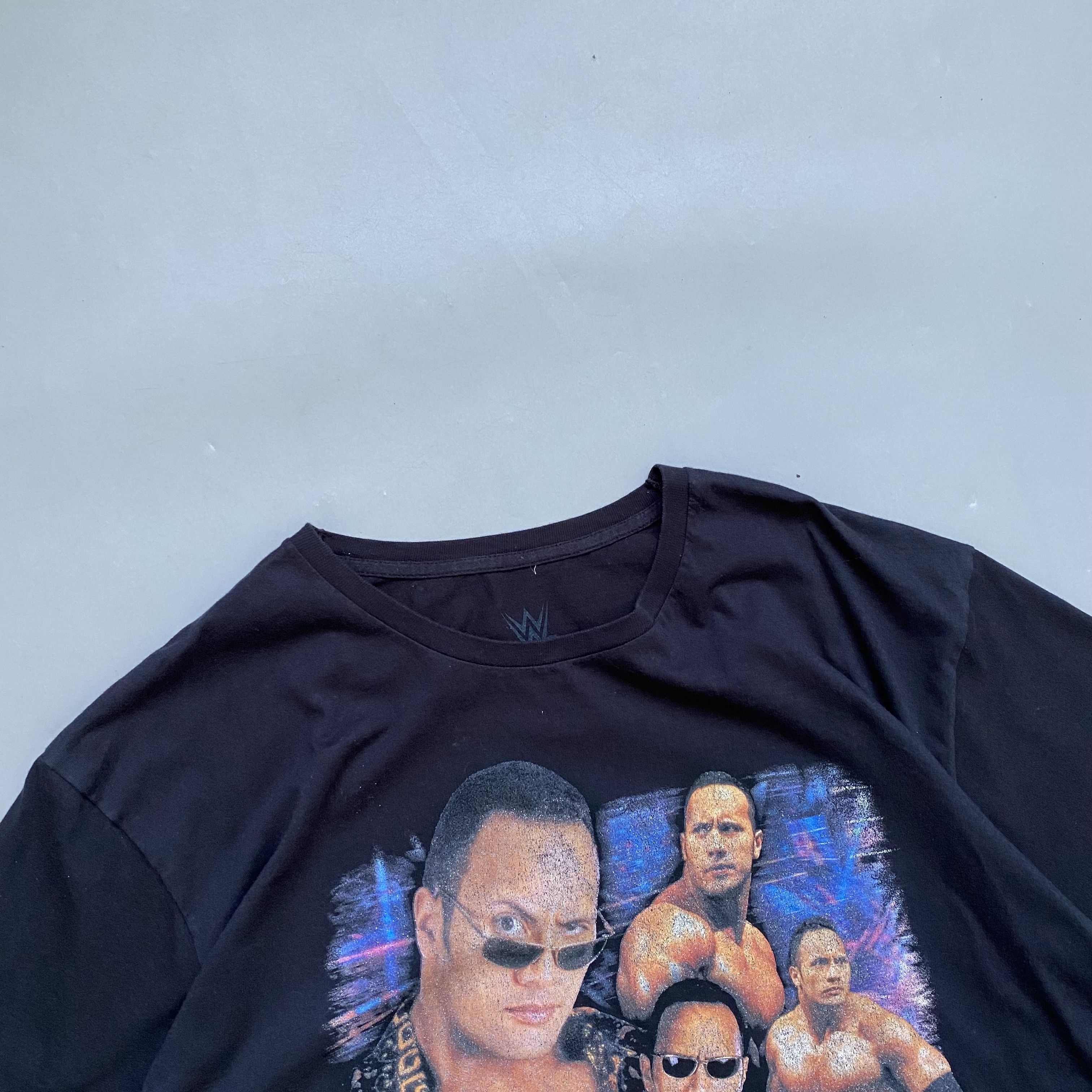 WWE WWE The ROCK promo tee Vintage style WWF CM punk Size US L / EU 52-54 / 3 - 3 Thumbnail