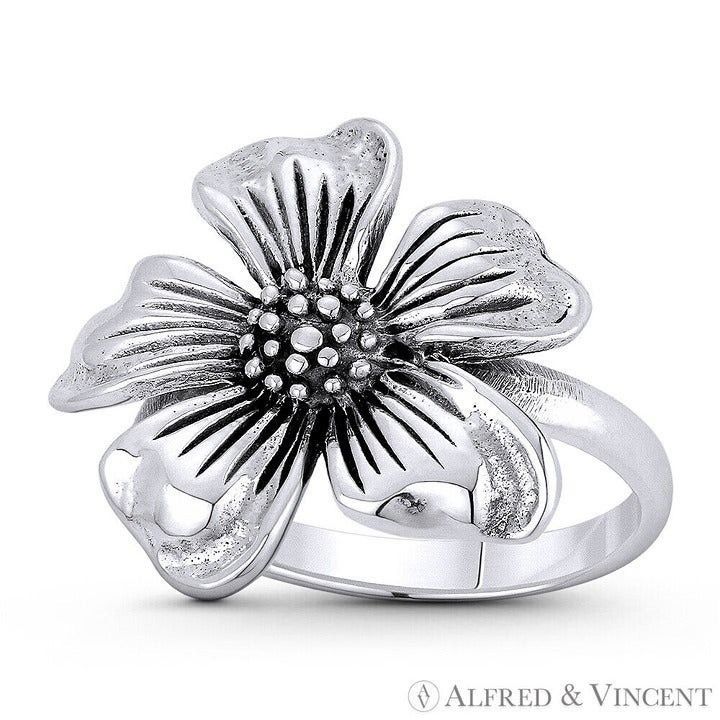 Other Wild Flower Free Spirit Charm Statement Ring Size 6 Size ONE SIZE - 1 Preview
