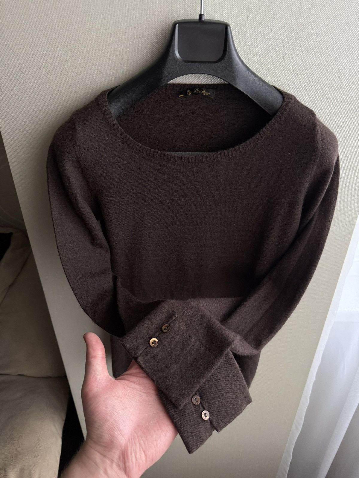 Loro Piana Loro Piana 100% Cashmere Sweater Size Xs Rare Made in Italy Size XS / US 0-2 / IT 36-38 - 3 Thumbnail