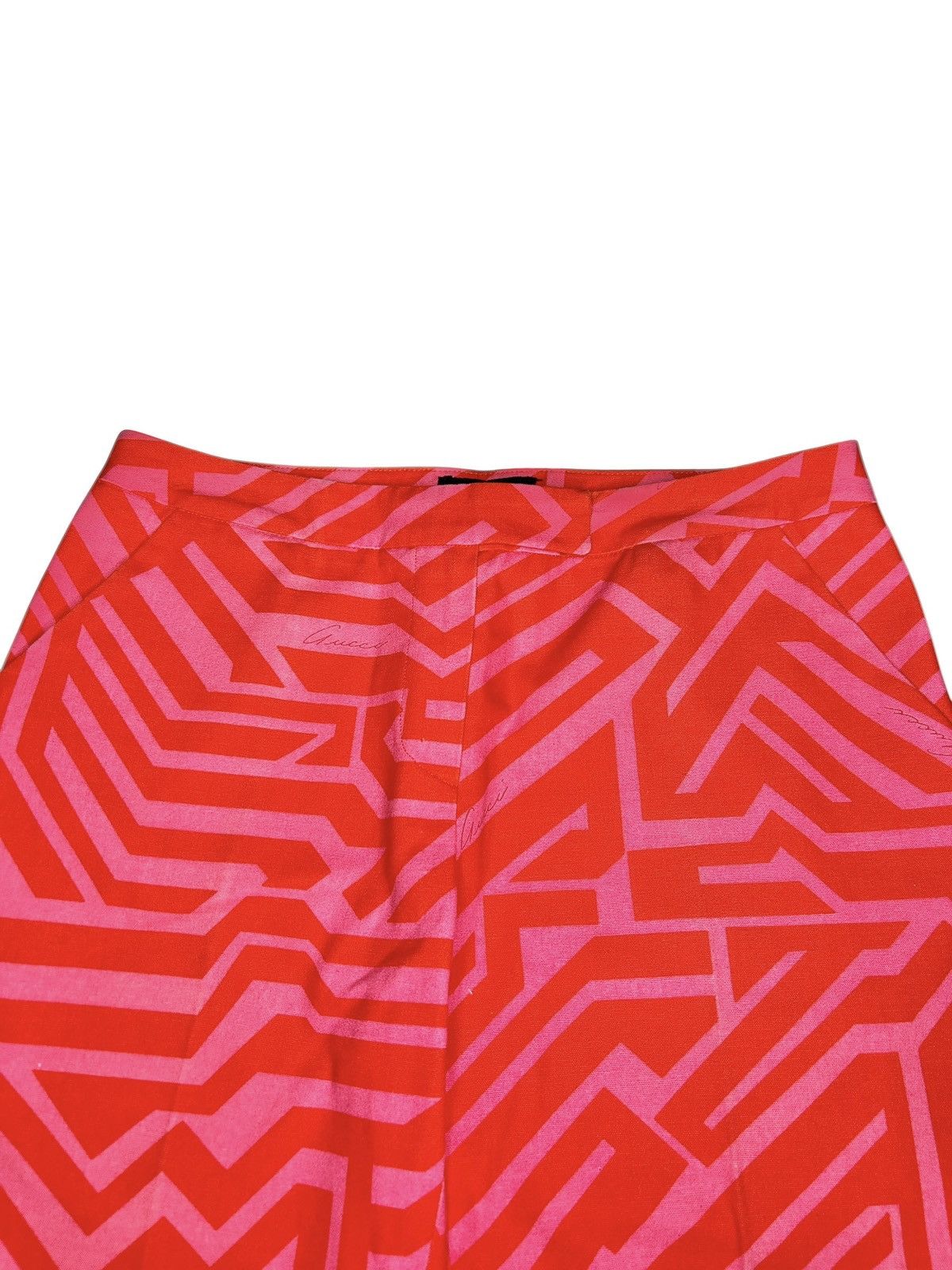 Gucci S/S 96 Tom Ford Geometric Trousers Size 27" / US 4 / IT 40 - 4 Thumbnail
