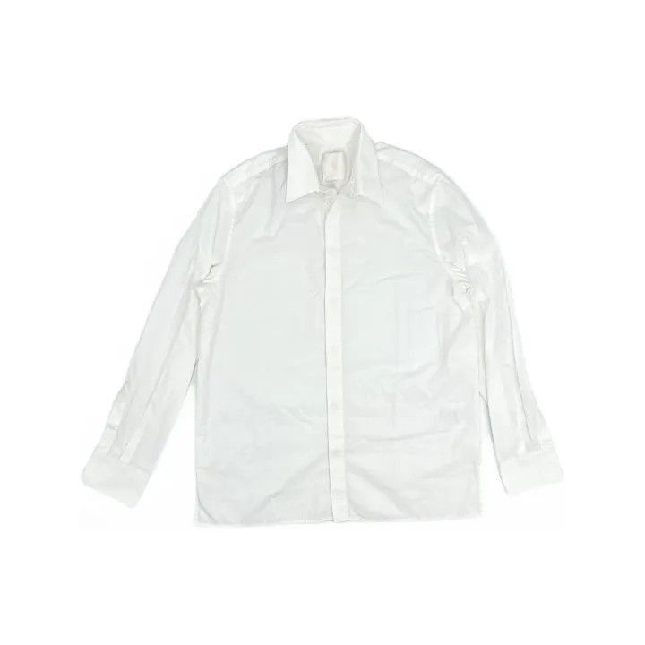 Givenchy Givenchy Givenchy White Long Sleeve ButtonUp Shirt -2507 Size US M / EU 48-50 / 2 - 2 Thumbnail