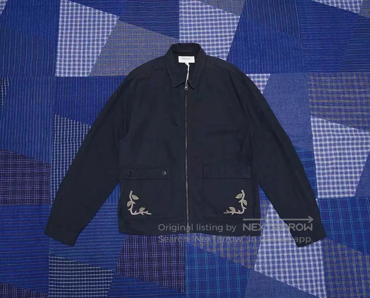 HERESY heresy guild navy shirt with logo embroidery. Size US XL / EU 56 / 4 - 2 Thumbnail