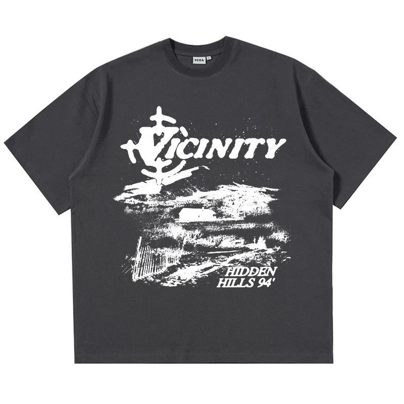 Designer × Vintage Gray Aesthetic T-Shirt Summer 2025 Size US L / EU 52-54 / 3 - 1 Preview