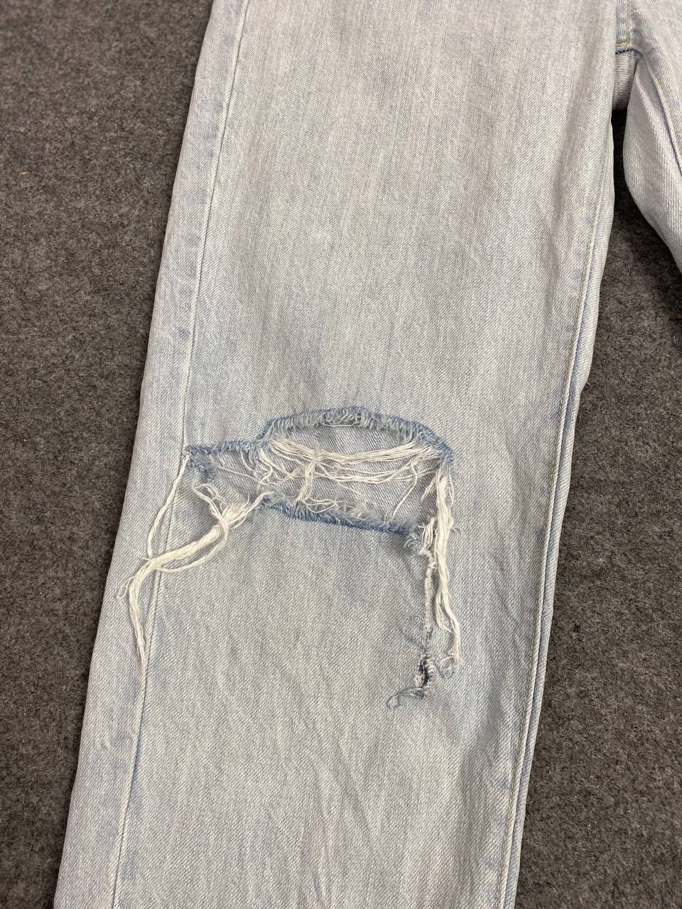Japanese Brand uniqlo japanese brands distressed denim Size US 32 / EU 48 - 10 Thumbnail