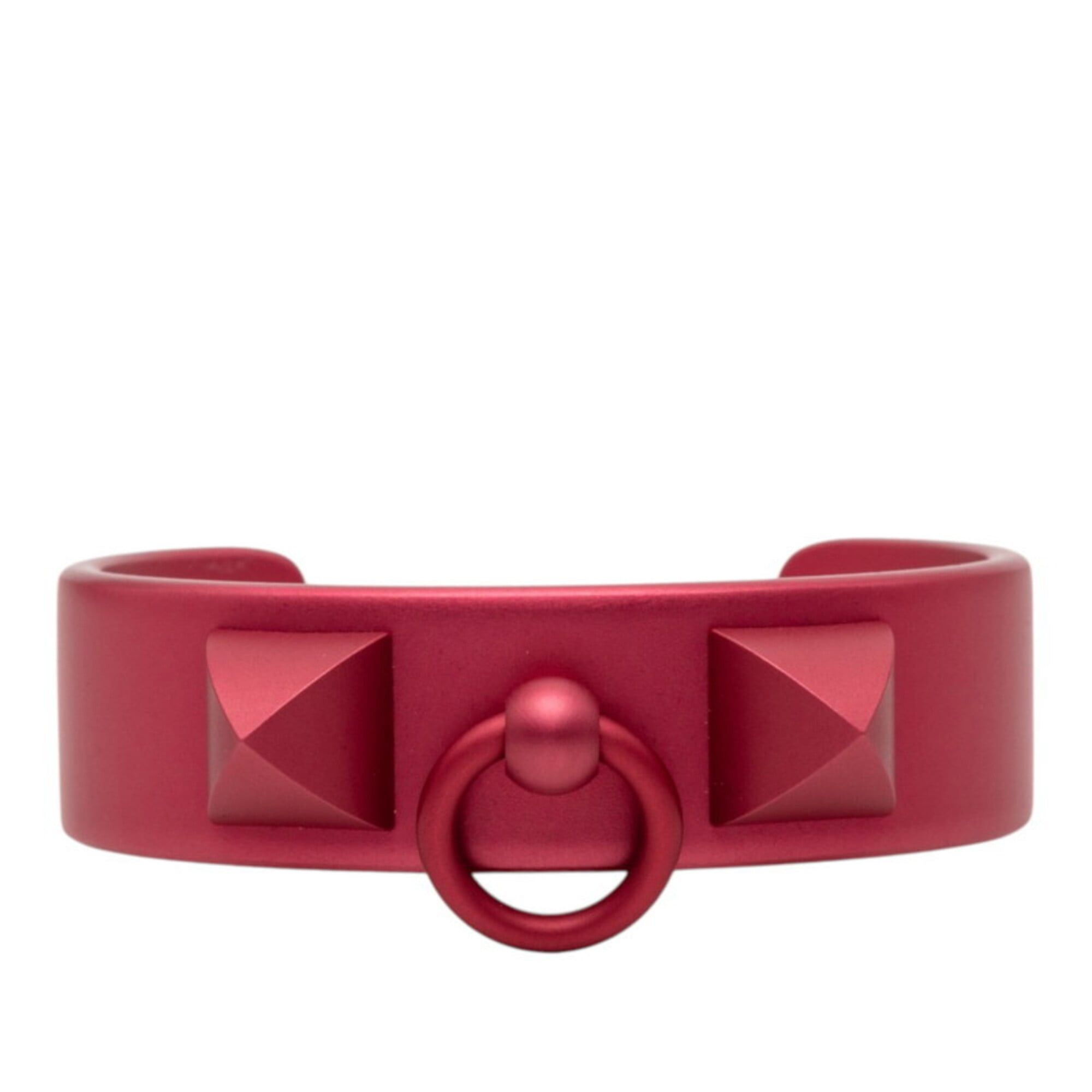 Hermes Hermes Collier de Chien Medor Sunset Bangle Bracelet, Size: T2, Pink Aluminum, Women's. Size ONE SIZE - 1 Thumbnail
