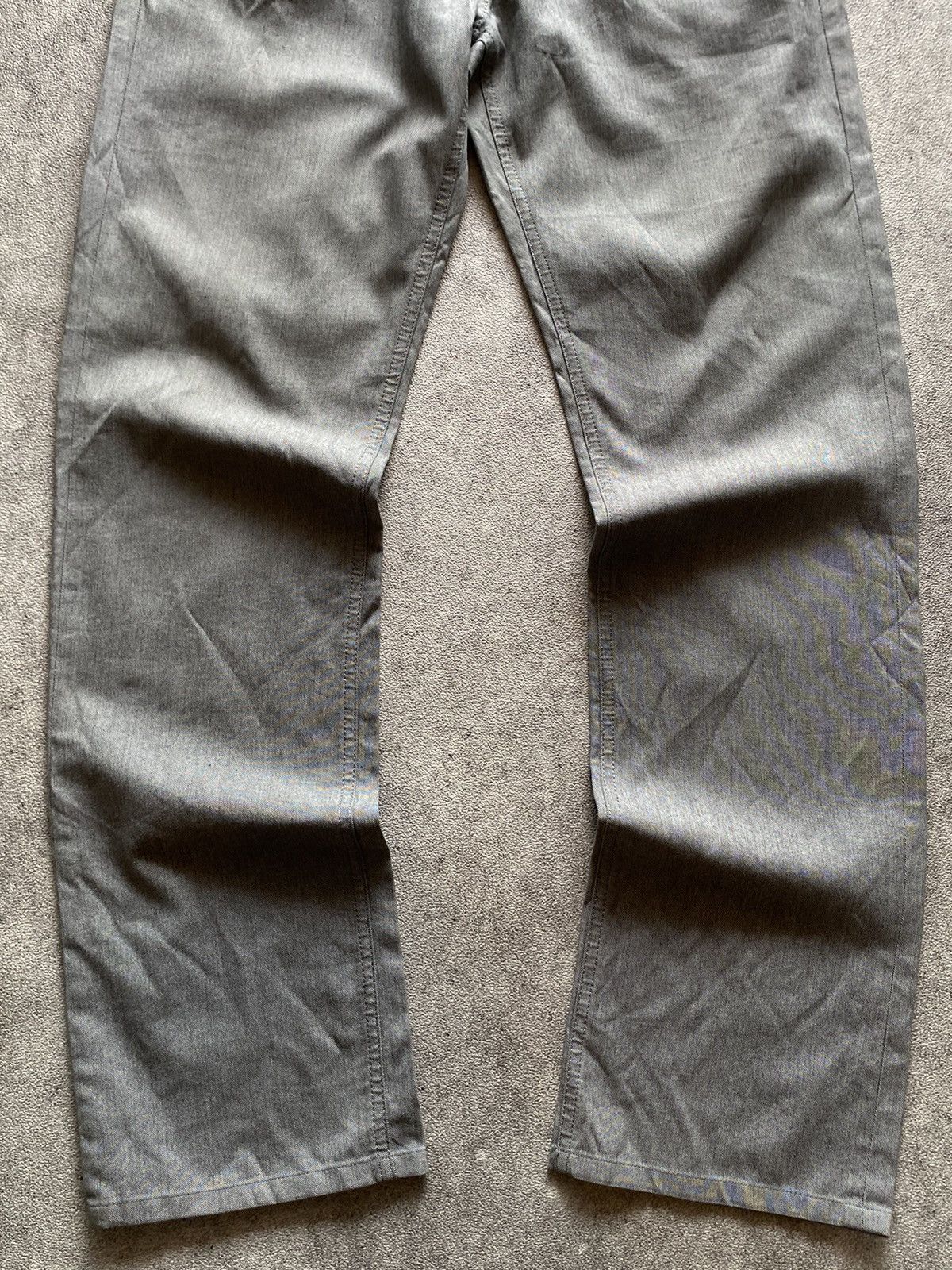 Burberry 2000s Burberry Black Label Gray Trouser Pants Size US 31 - 2 Thumbnail