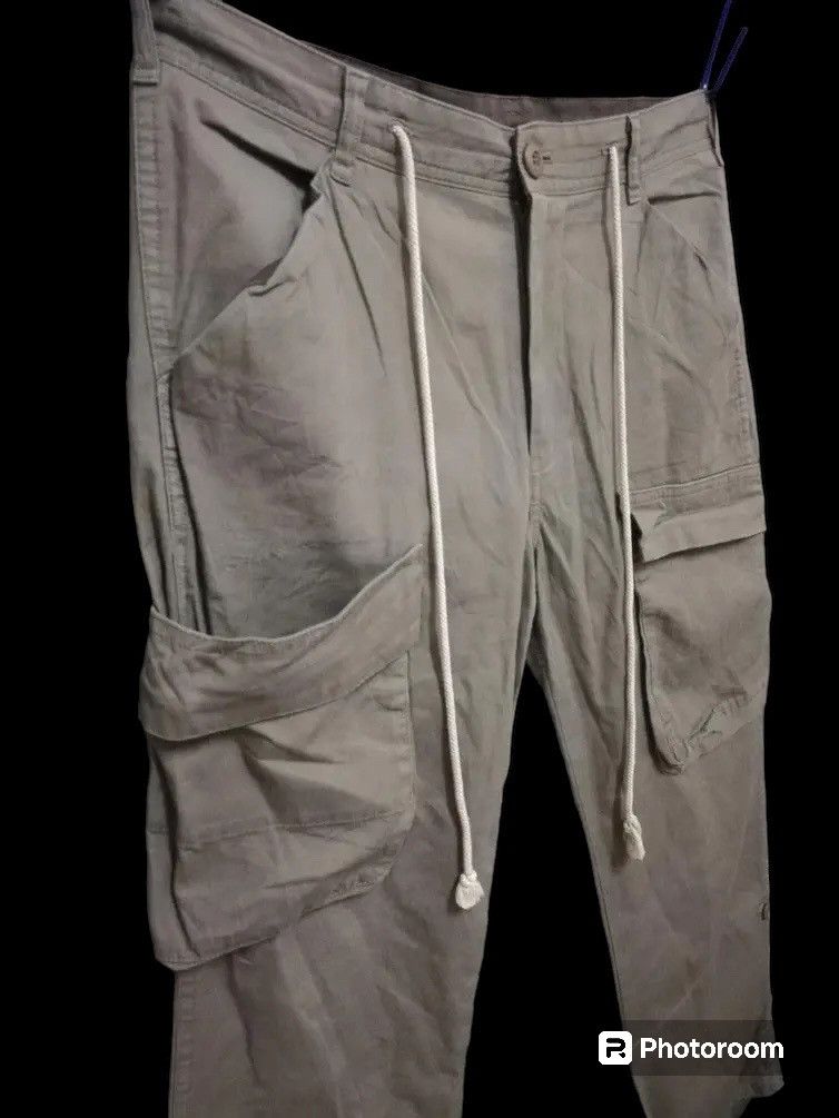 Japanese Brand Japanese Brand TINYDINOSAUR Cropped Cargo Pant 32x26.5 Size US 32 / EU 48 - 3 Thumbnail