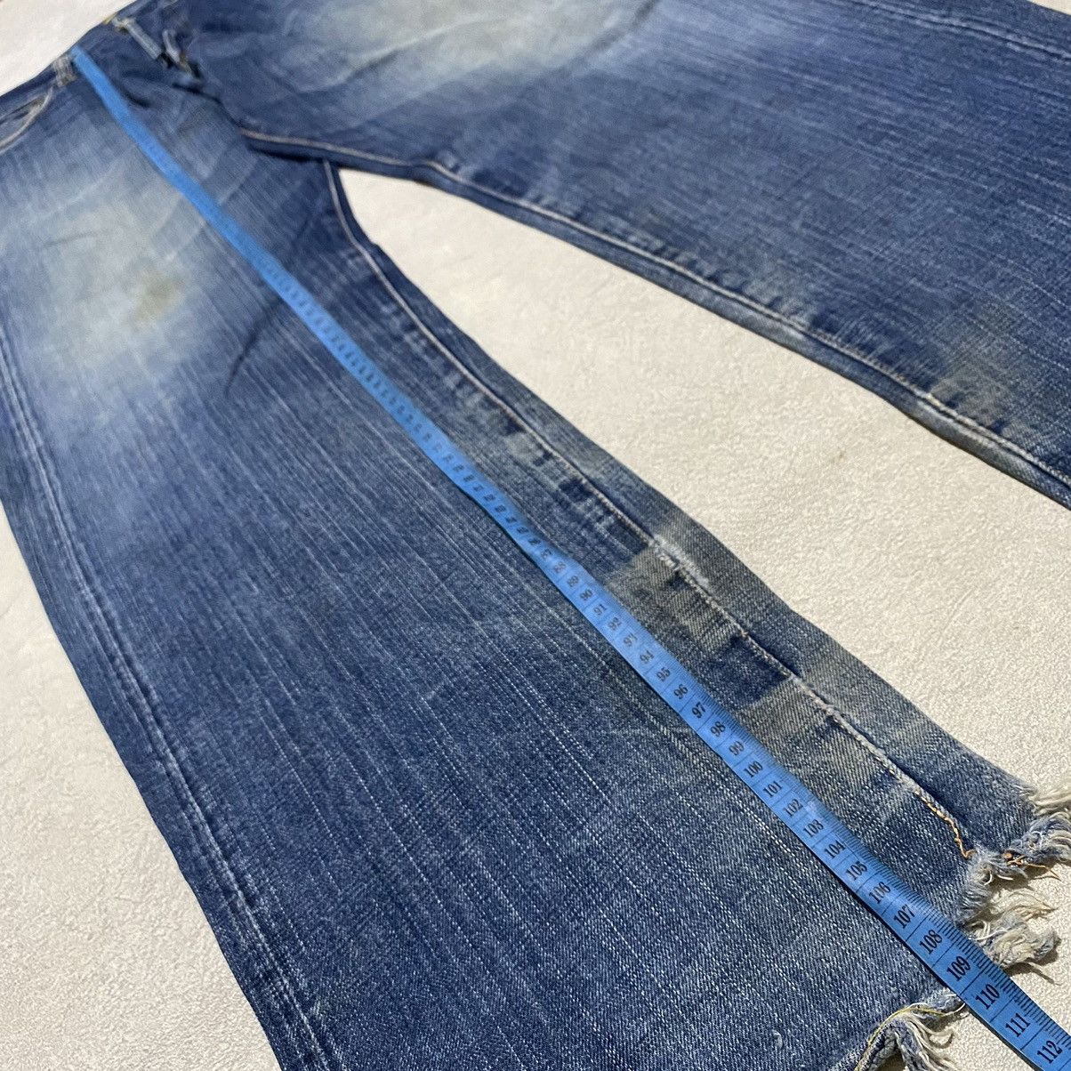 Evisu Vintage Evisu Red Seagulls Monogram Selvedge Denim Size US 33 - 15 Thumbnail