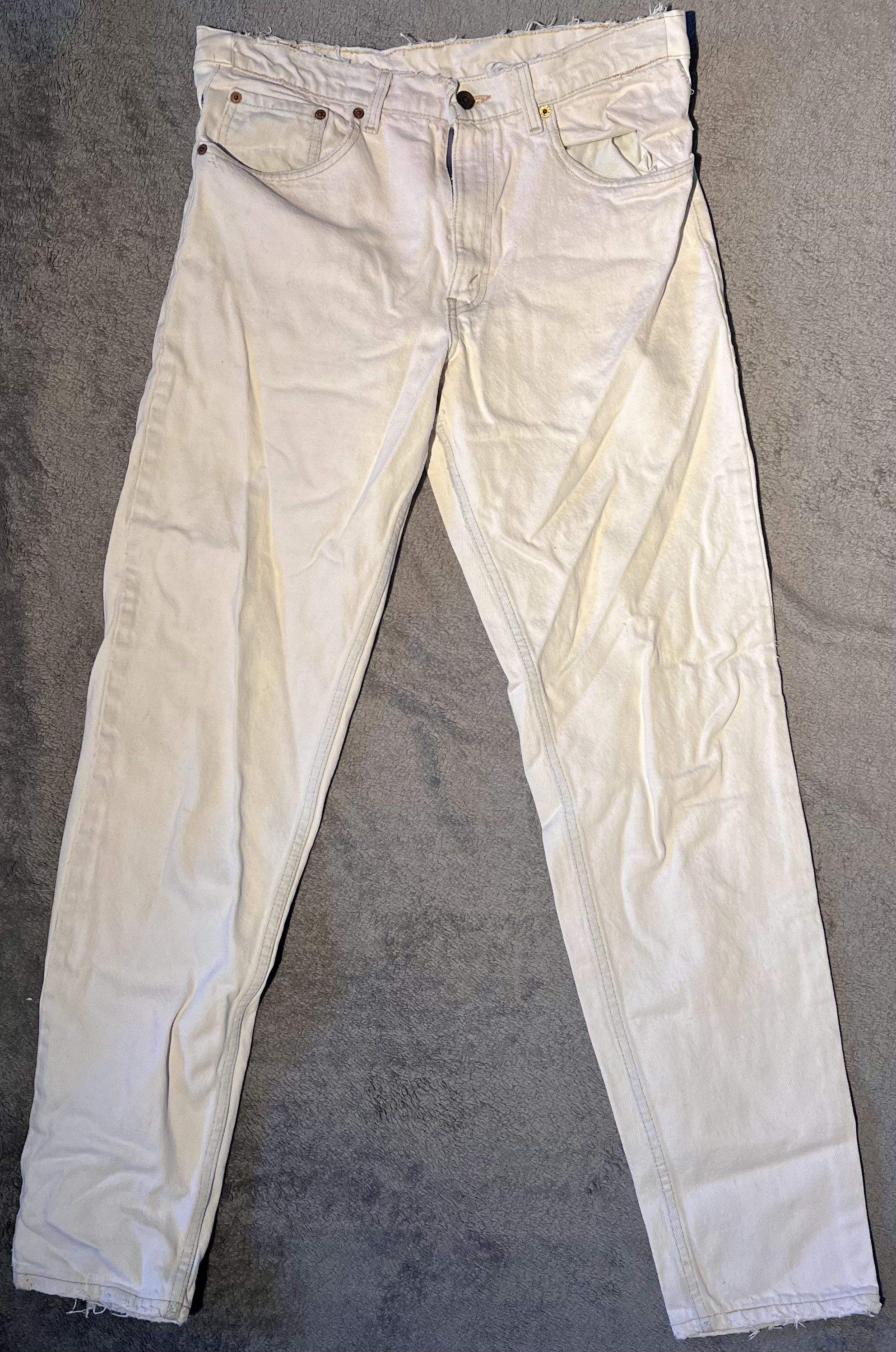 Levi's Levi's Vintage White Denim Size US 32 / EU 48 - 1 Thumbnail