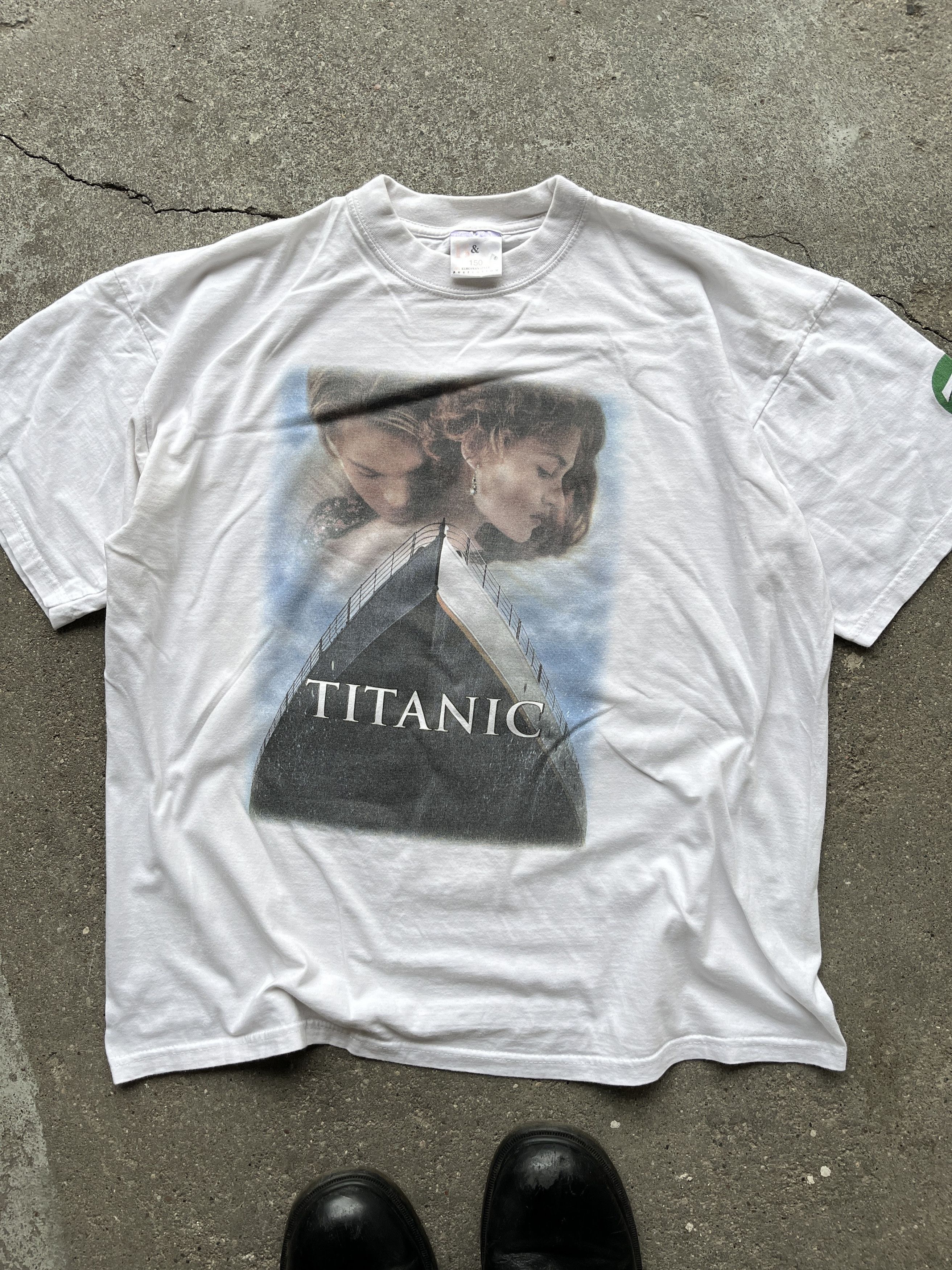 Other Titanic 7UP 1998 Leonardo DiCaprio vintage tee Size US L / EU 52-54 / 3 - 2 Thumbnail