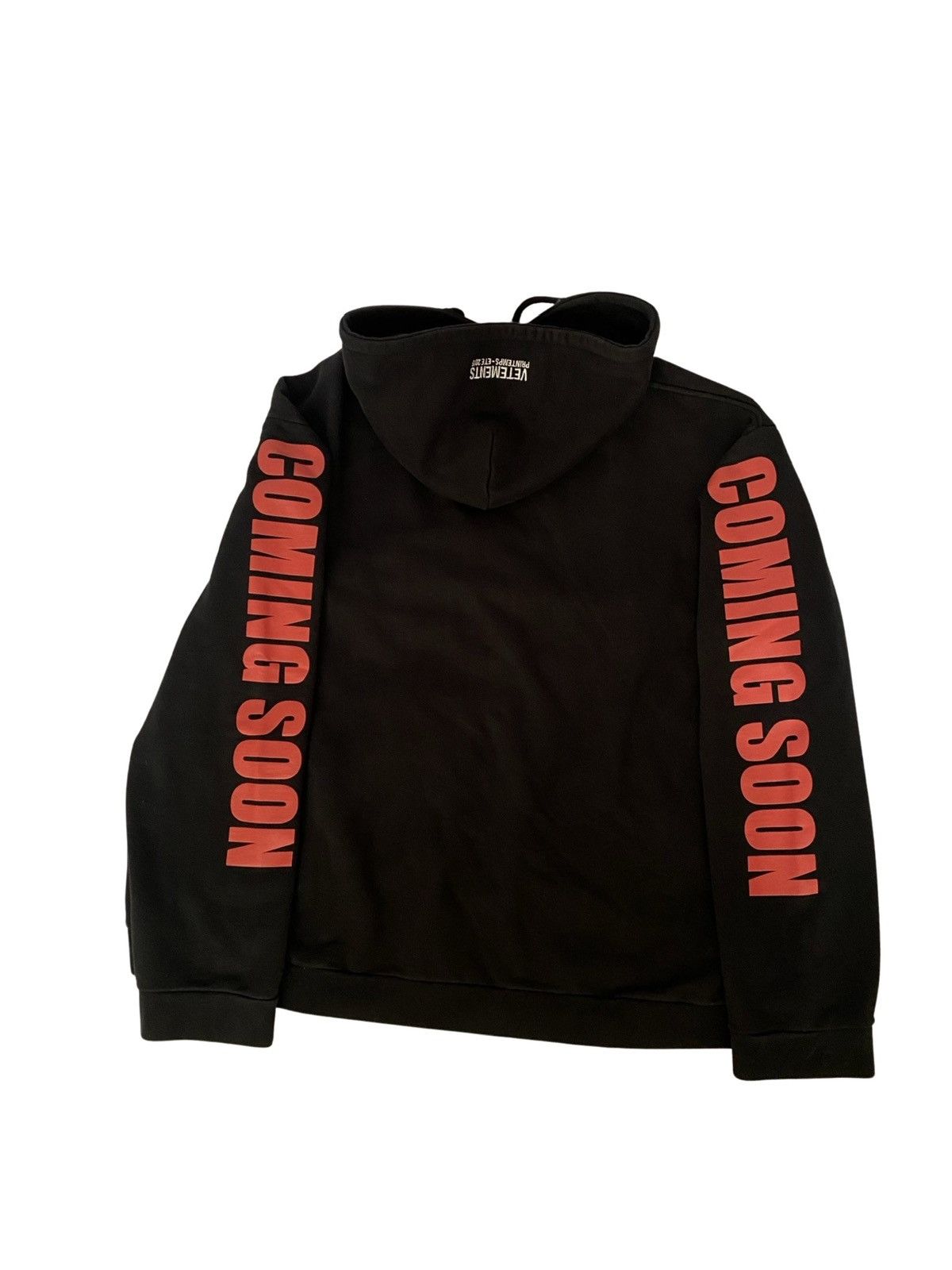 Vetements Vetements Coming Soon Titanic Hoodie Sz.L Thick Version Size US L / EU 52-54 / 3 - 4 Thumbnail