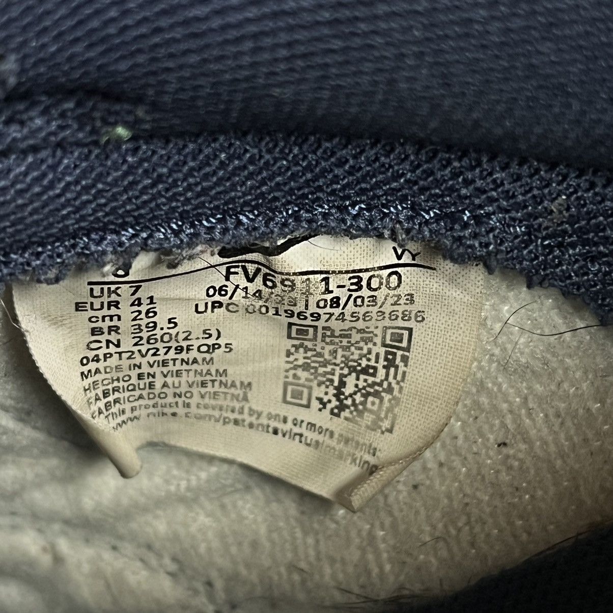 Nike × Vintage Nike Dunk Low Retro Fir Midnight Navy Men’s FV6911-300 US 8 Size US 8 / EU 41 - 8 Thumbnail