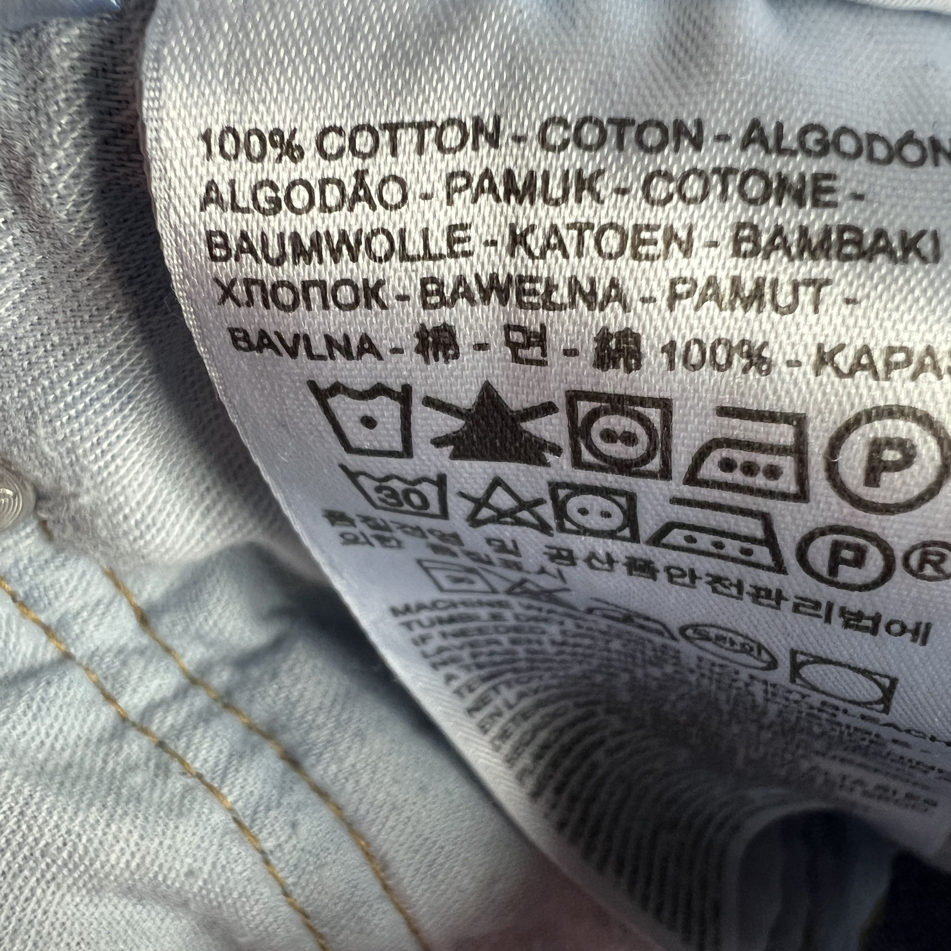 Levi's Levi's Jeans 505 Regular Straight Blue Faded Cotton Denim Size US 36 / EU 52 - 9 Thumbnail