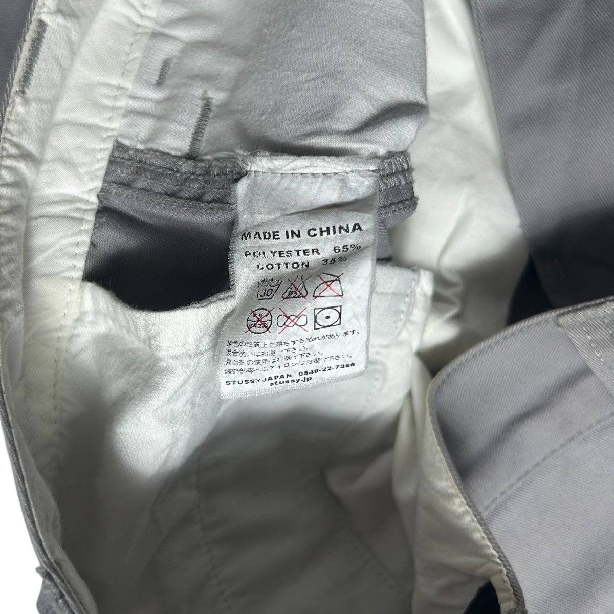 Stussy Vintage 90s Stussy Classic Logo Pants Size US 30 / EU 46 - 8 Thumbnail