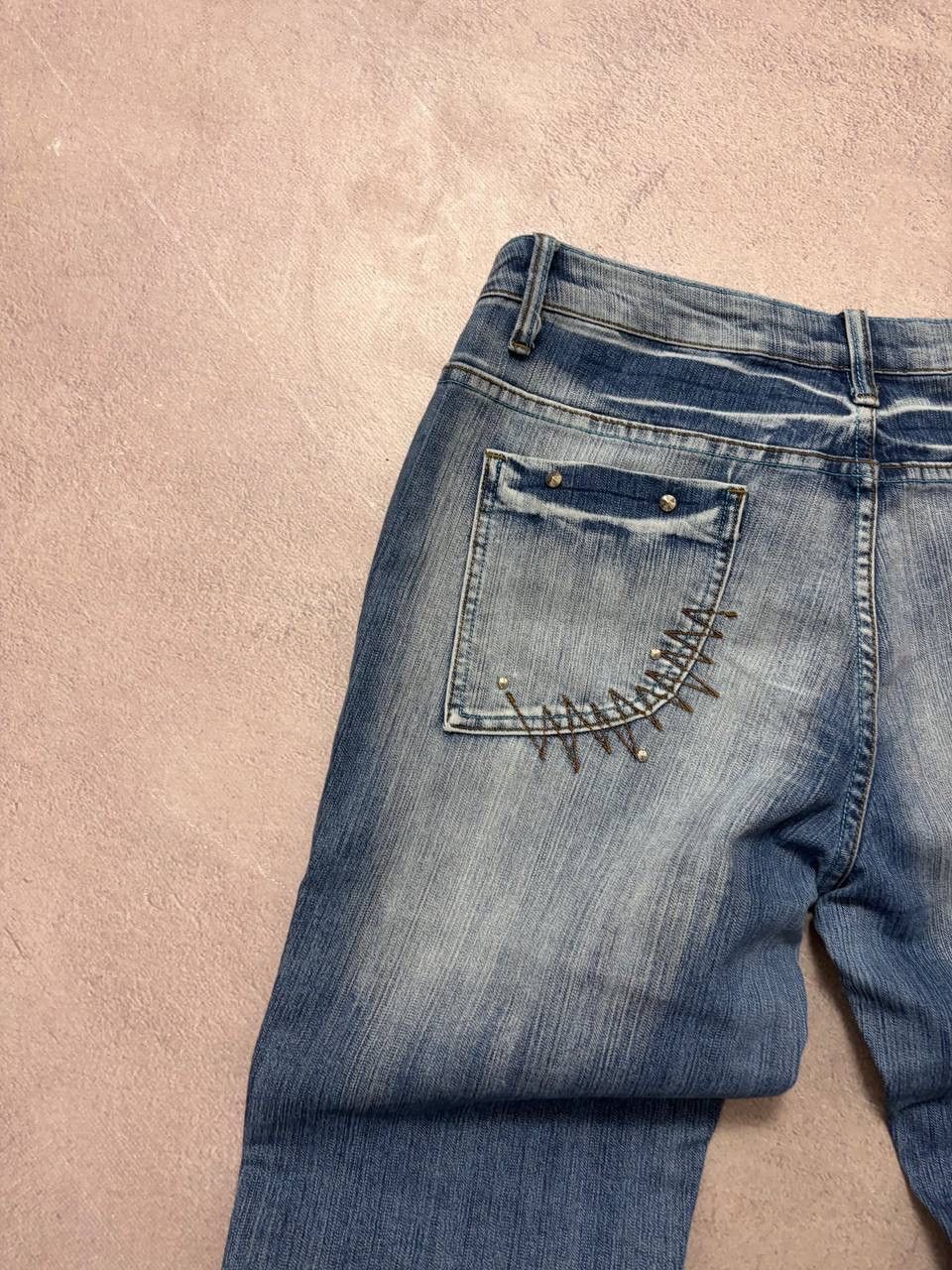 Vintage Japanese Clash Junya Watanabe style distressed pants jeans Size US 30 / EU 46 - 10 Thumbnail