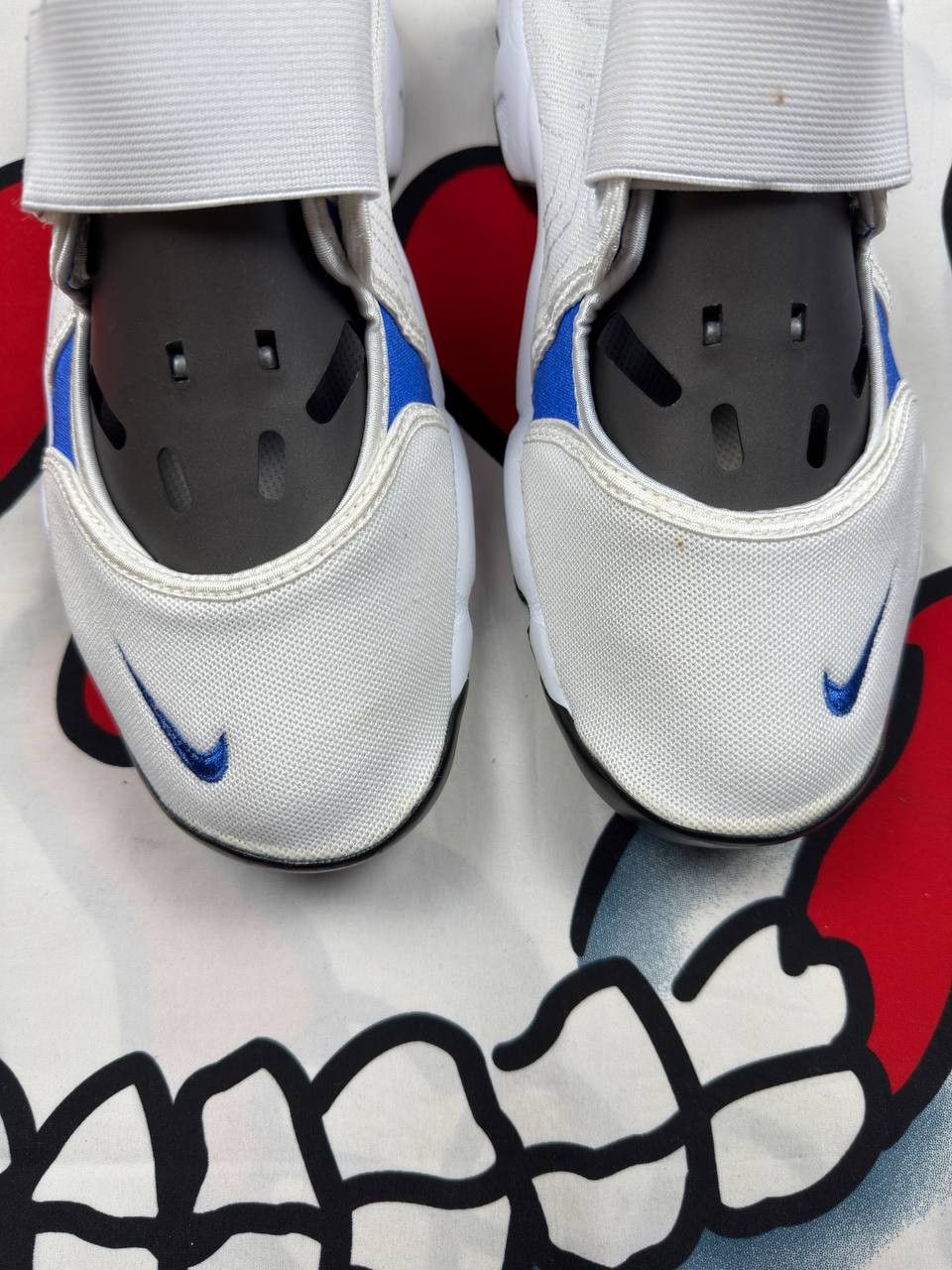Nike Nike Air Rifts White Royal Blue and Black Trainers Size US 6 / IT 36 - 4 Thumbnail