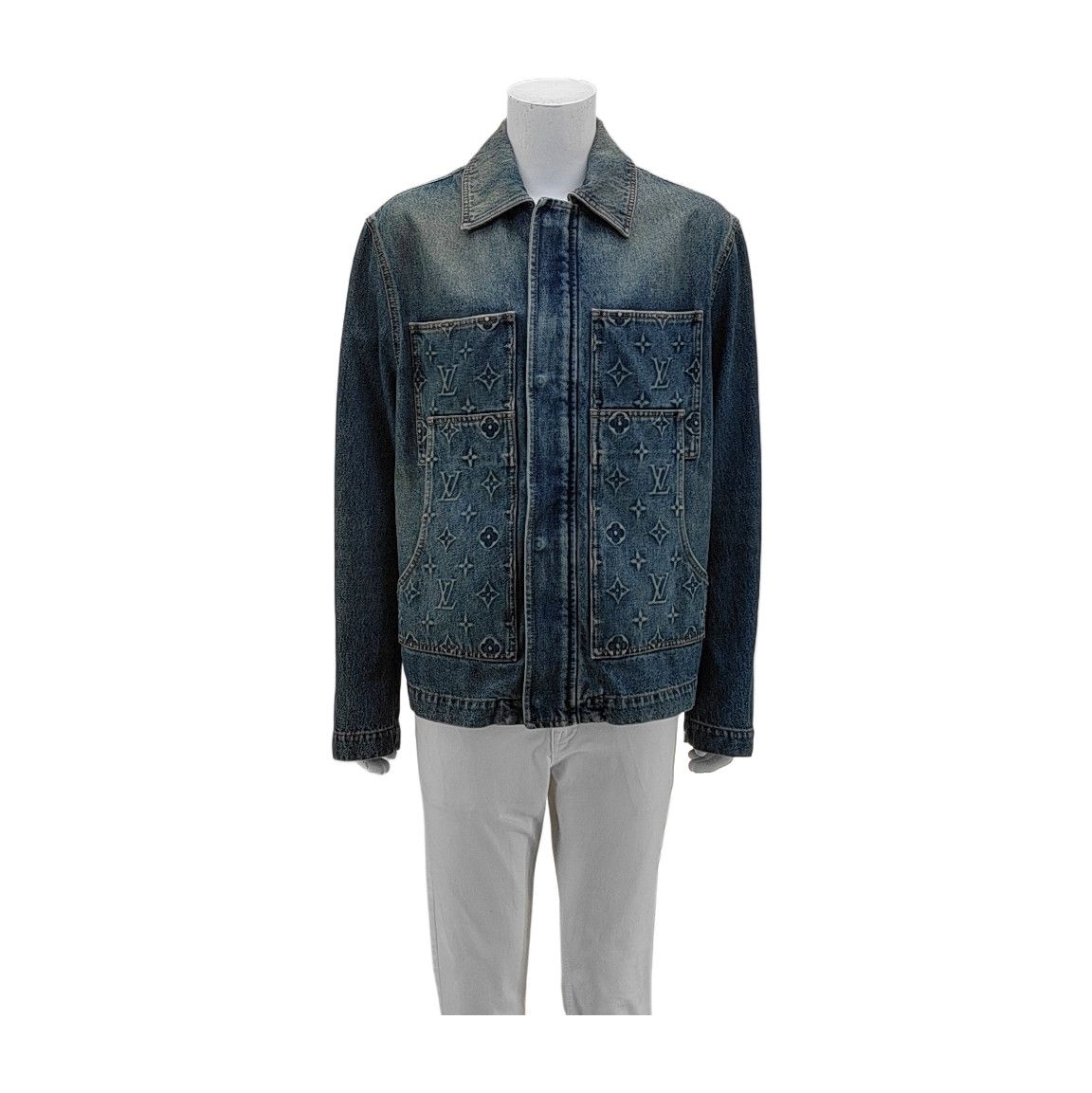 Louis Vuitton Louis Vuitton Monogram Denim Jacket EU 52 Size US L / EU 52-54 / 3 - 1 Thumbnail