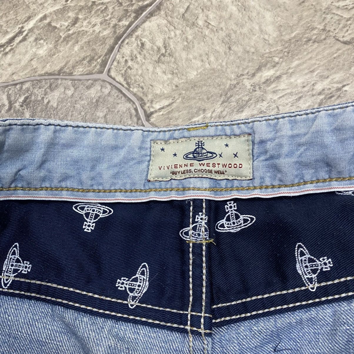 Vivienne Westwood Vivienne Westwood Denim Jeans Big Logo Size US 32 / EU 48 - 14 Thumbnail