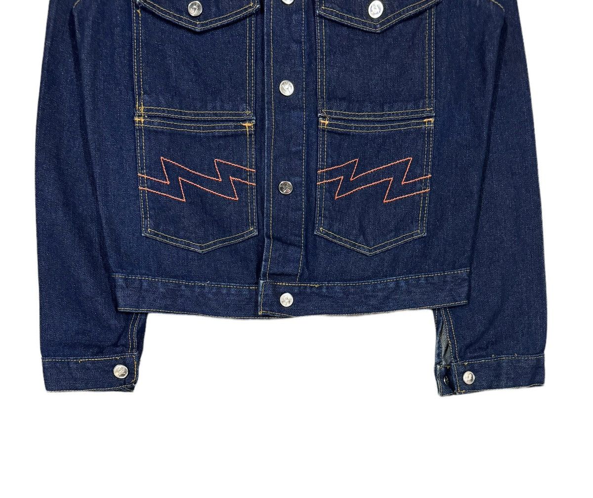 W&LT Vtg🔥Walter Van Beirendonck Wild And Trash Denim Jacket Size US S / EU 44-46 / 1 - 7 Thumbnail