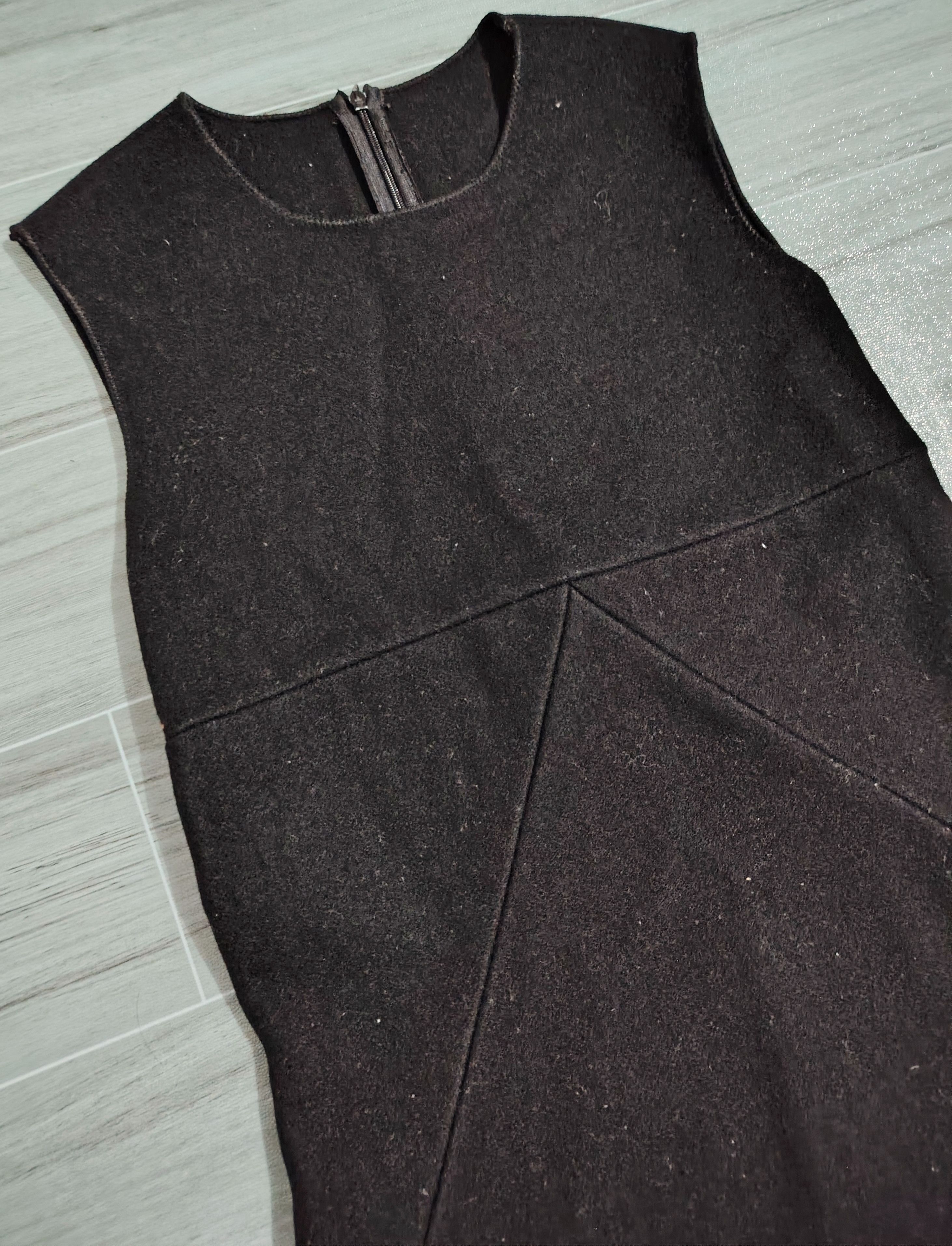 Miu Miu MIU MIU - PRADA - 90's - Archive - Wool Mini Dress Size XS / US 0-2 / IT 36-38 - 2 Thumbnail