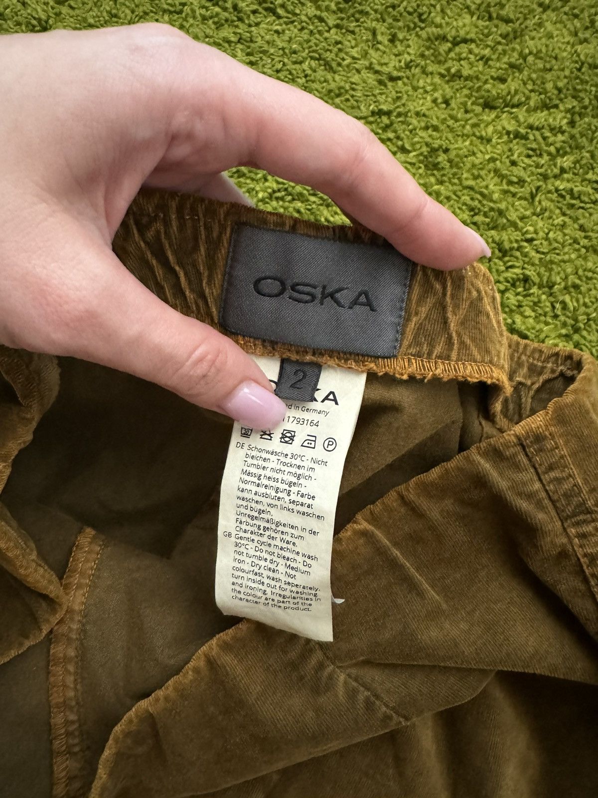 Designer Oska avant garde cordutoy wide leg pants Size US 30 / EU 46 - 3 Thumbnail
